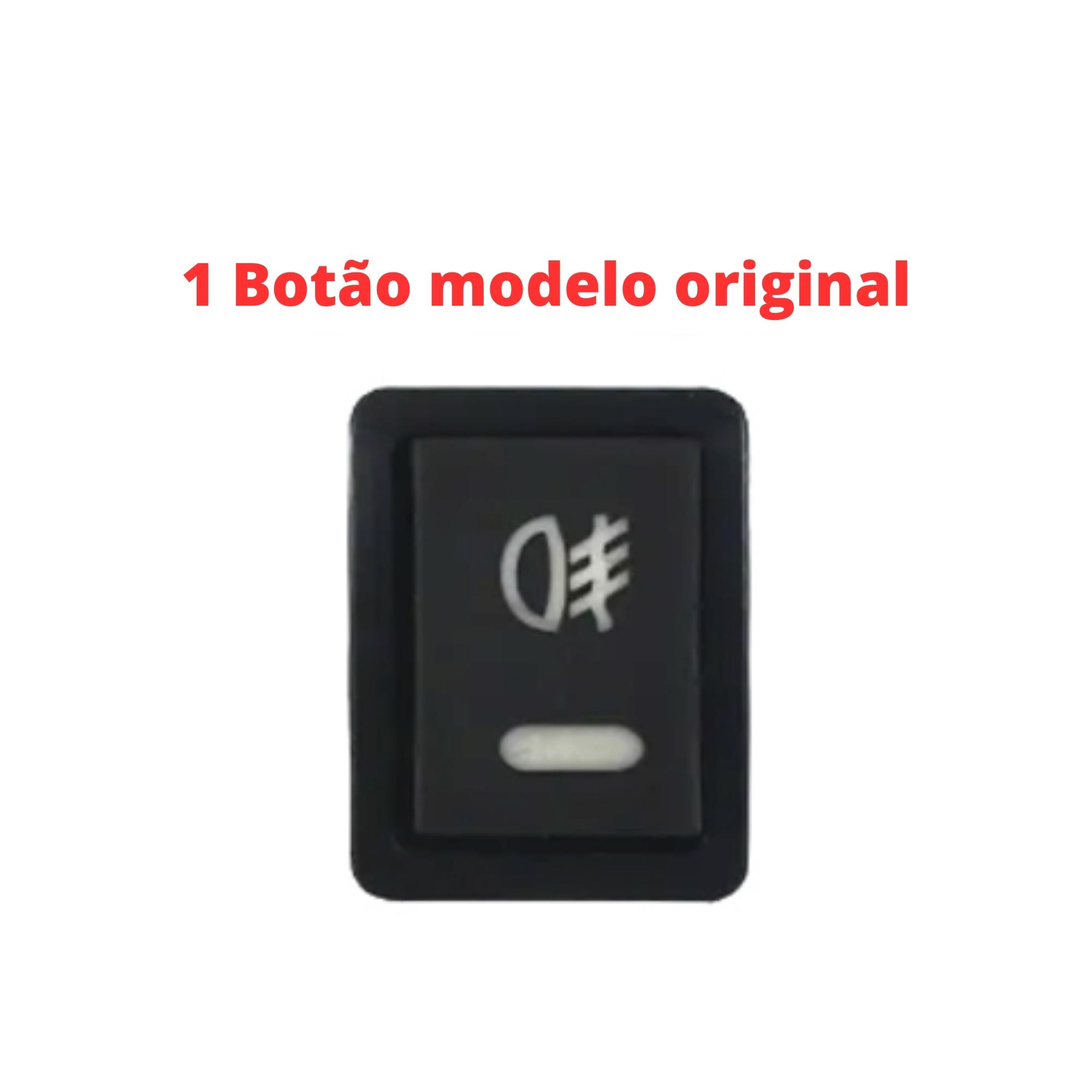 Kit Farol de Milha Kicks 2016 a 2019 Moldura Botão Original Suits - STS320NS