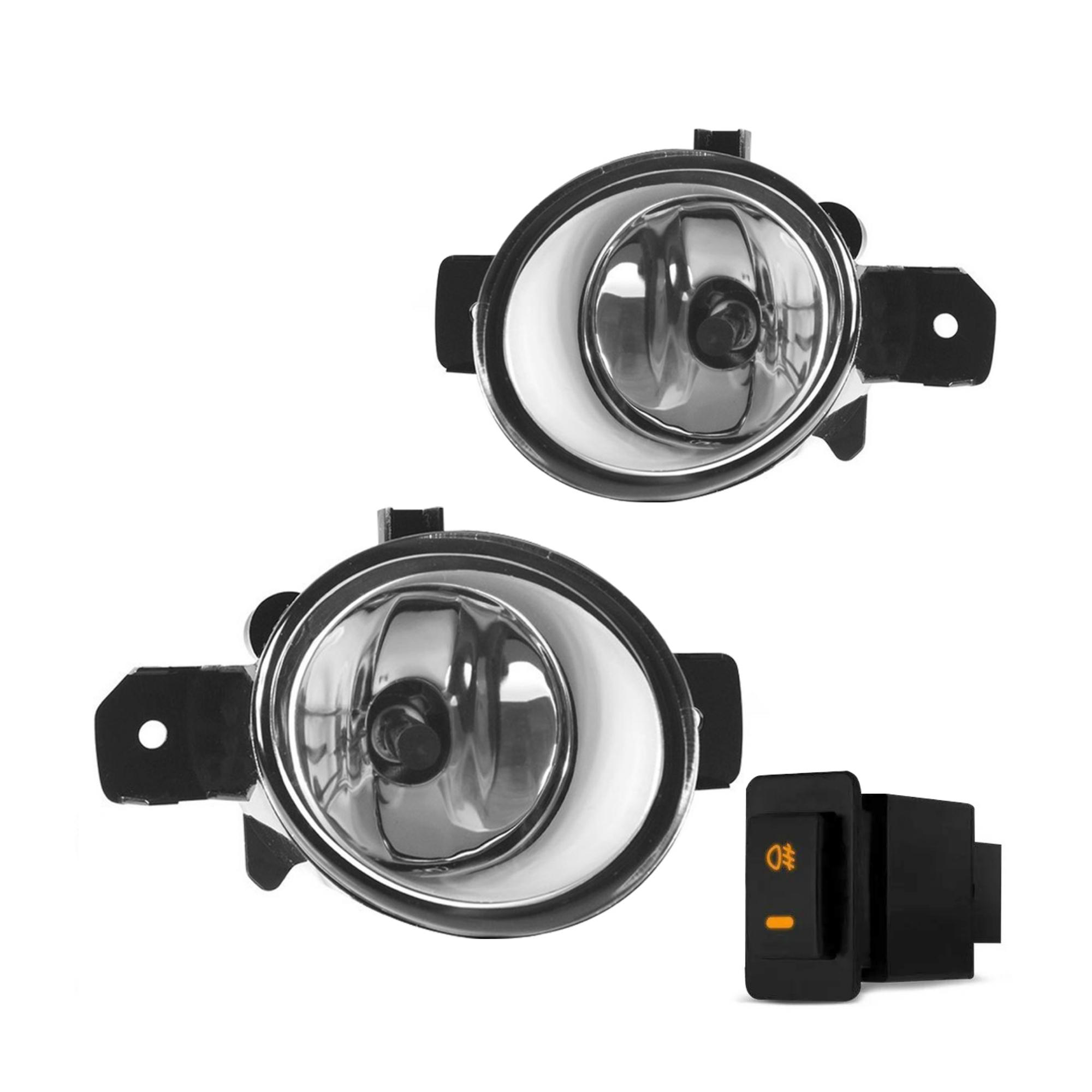 Kit Farol De Milha Sentra 2007 2007 2009 Botão Modelo Original  - Suits STS303NS