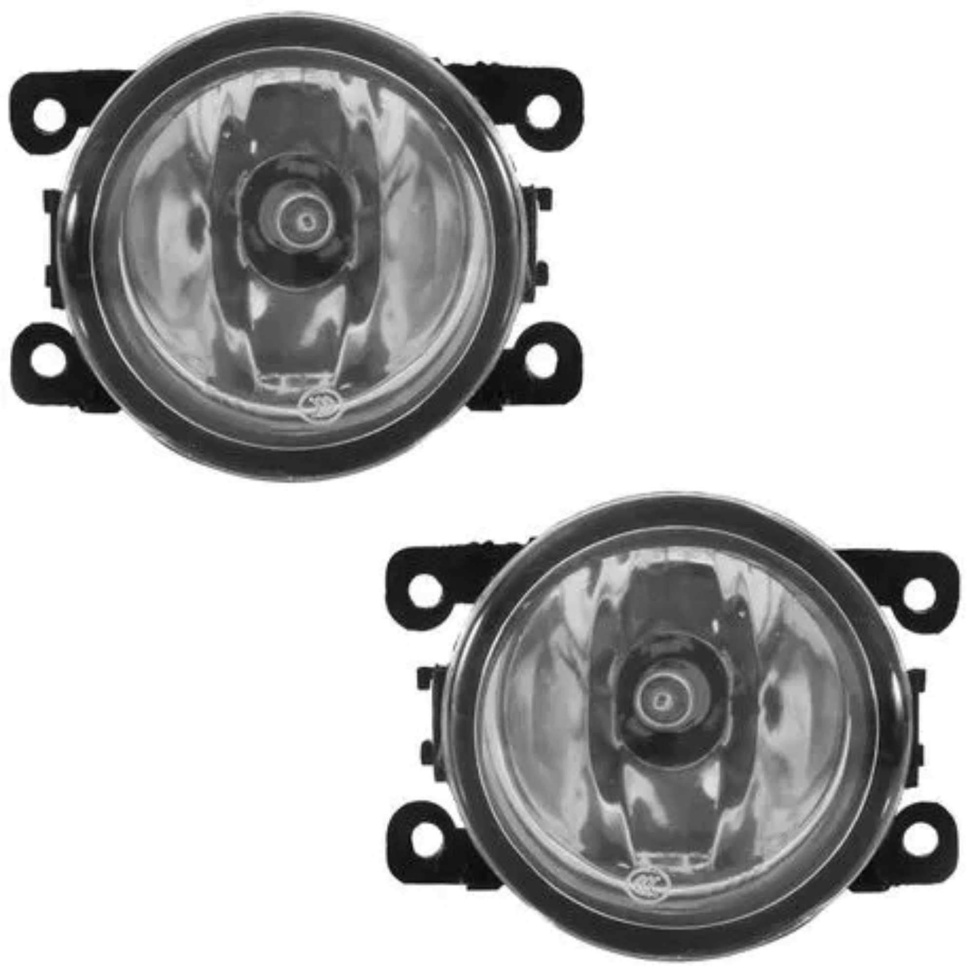 Kit Farol de Milha Logan Sandero 2019 a 2021 Moldura Cromo Botão Touch Original Suits - STS275RN-V