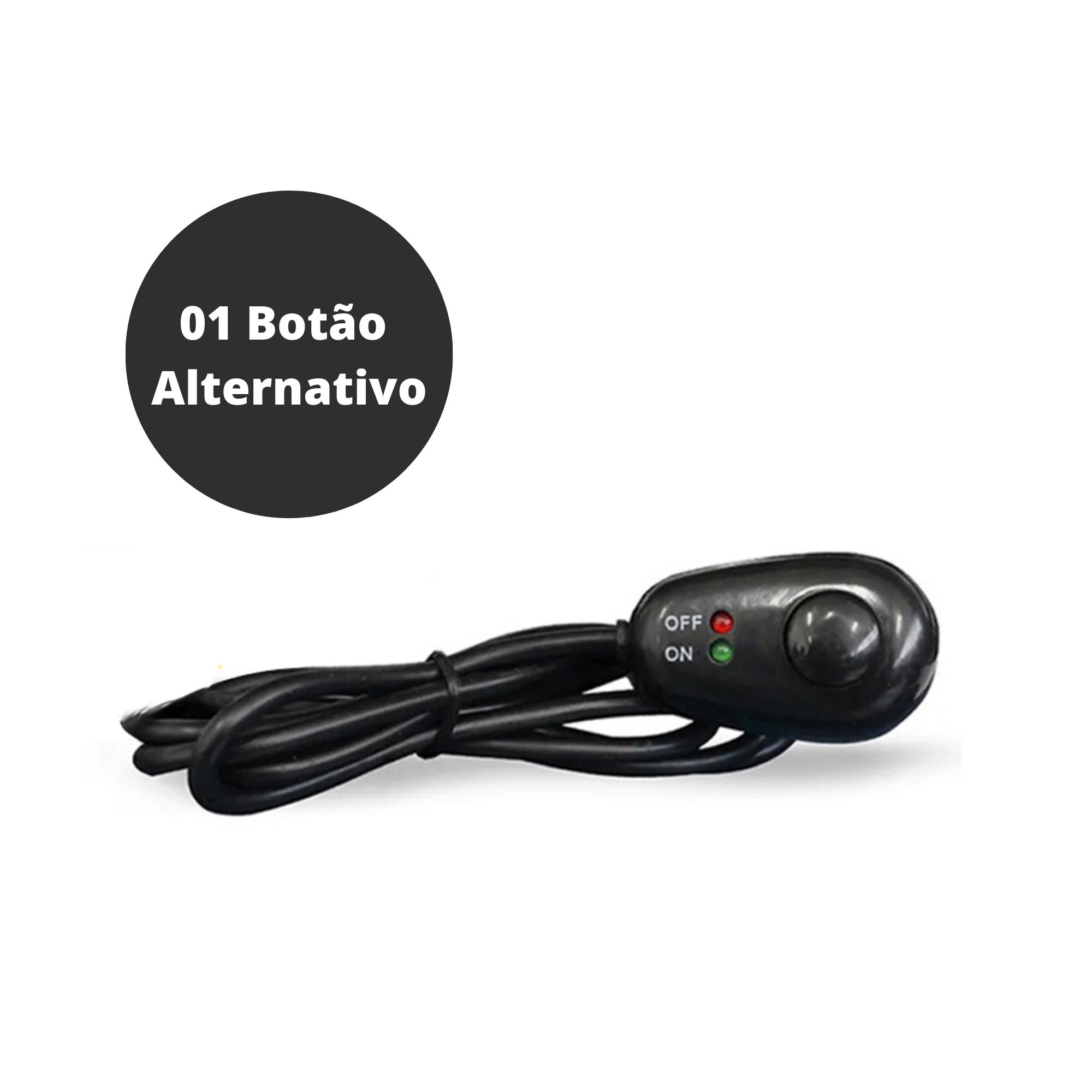 Kit Farol de Milha Kwid 2017 a 2020 Moldura Cromo Botão Alternativo Colante Suits - STS912RN