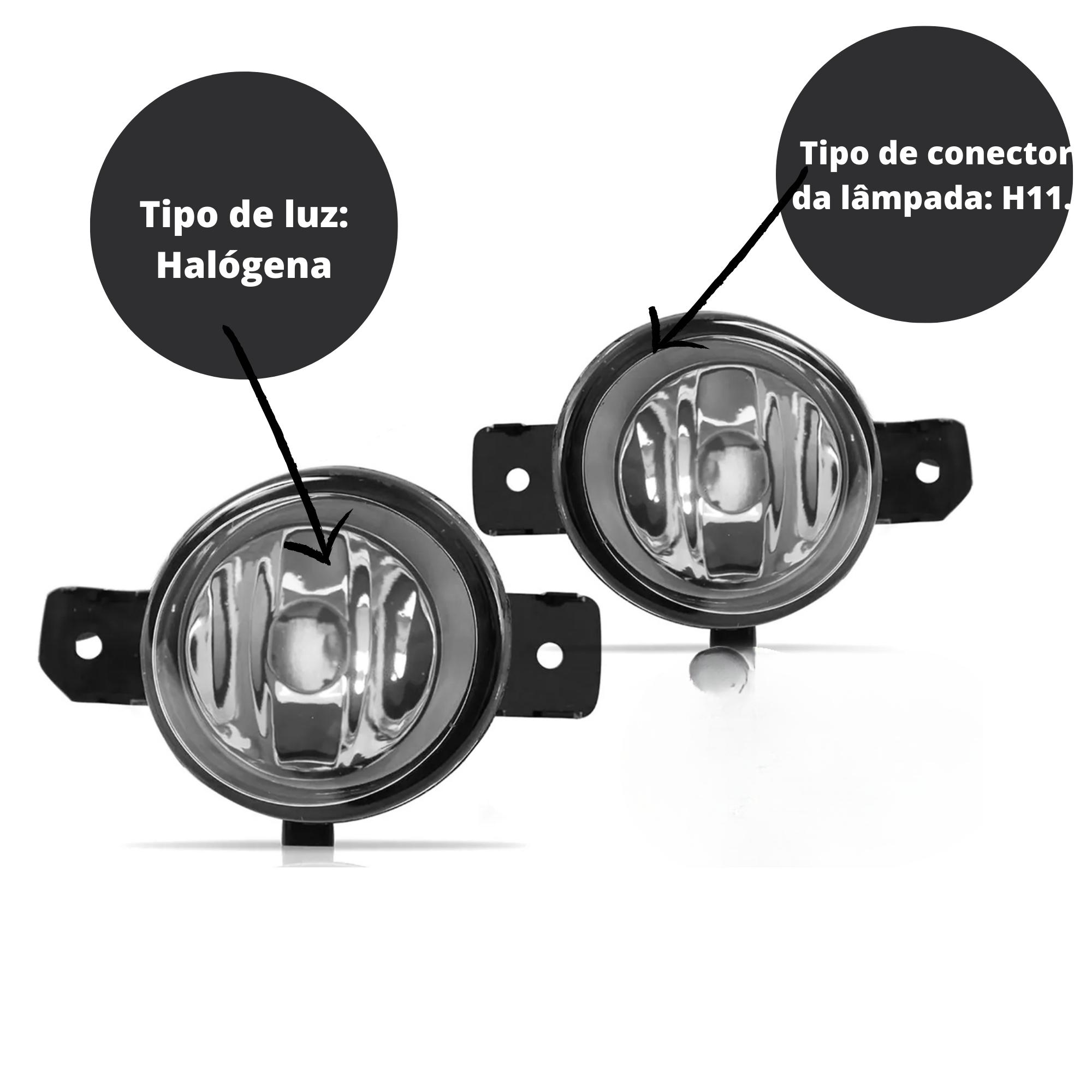 Kit Farol de Milha Renault Master 2015 a 2022 Botão Alternativo 3 Pin Suits - STS918RN