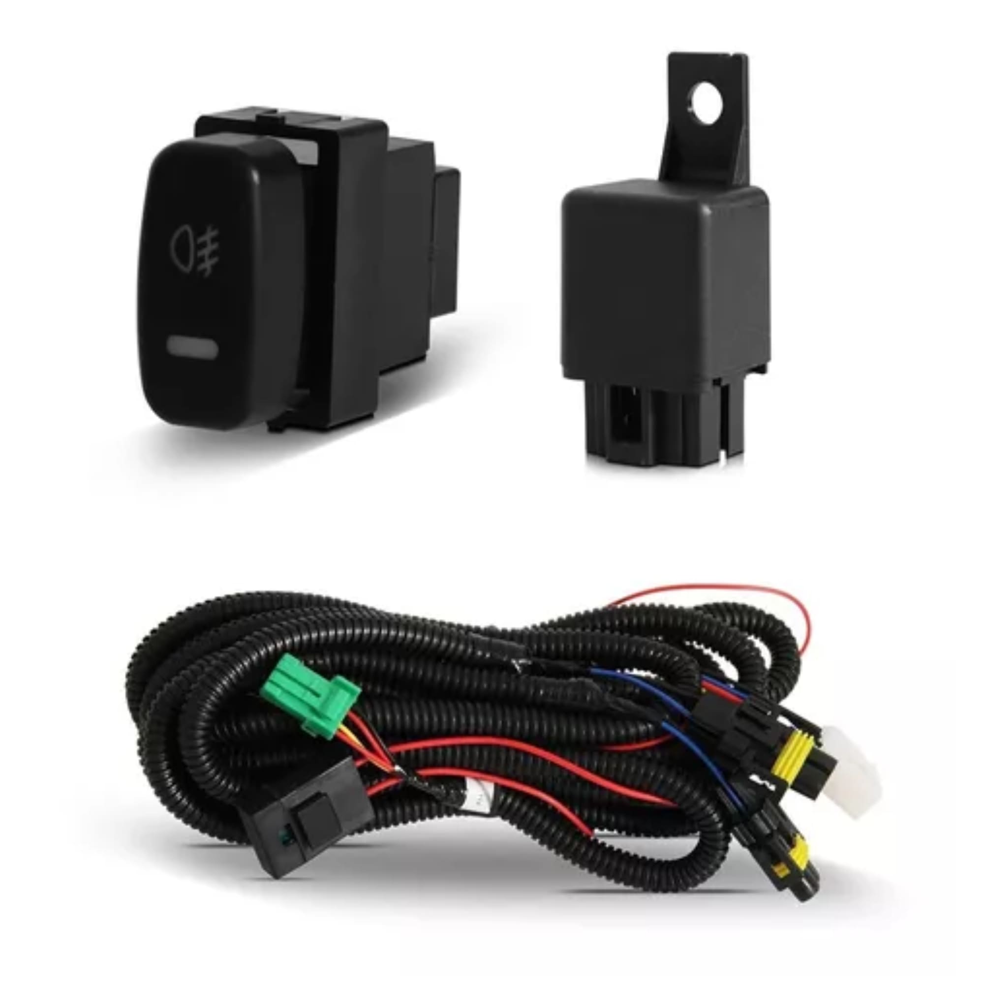 Kit Farol de Milha L200 Triton Sport 2021 a 2022 Botão Original Suits - STS609MS