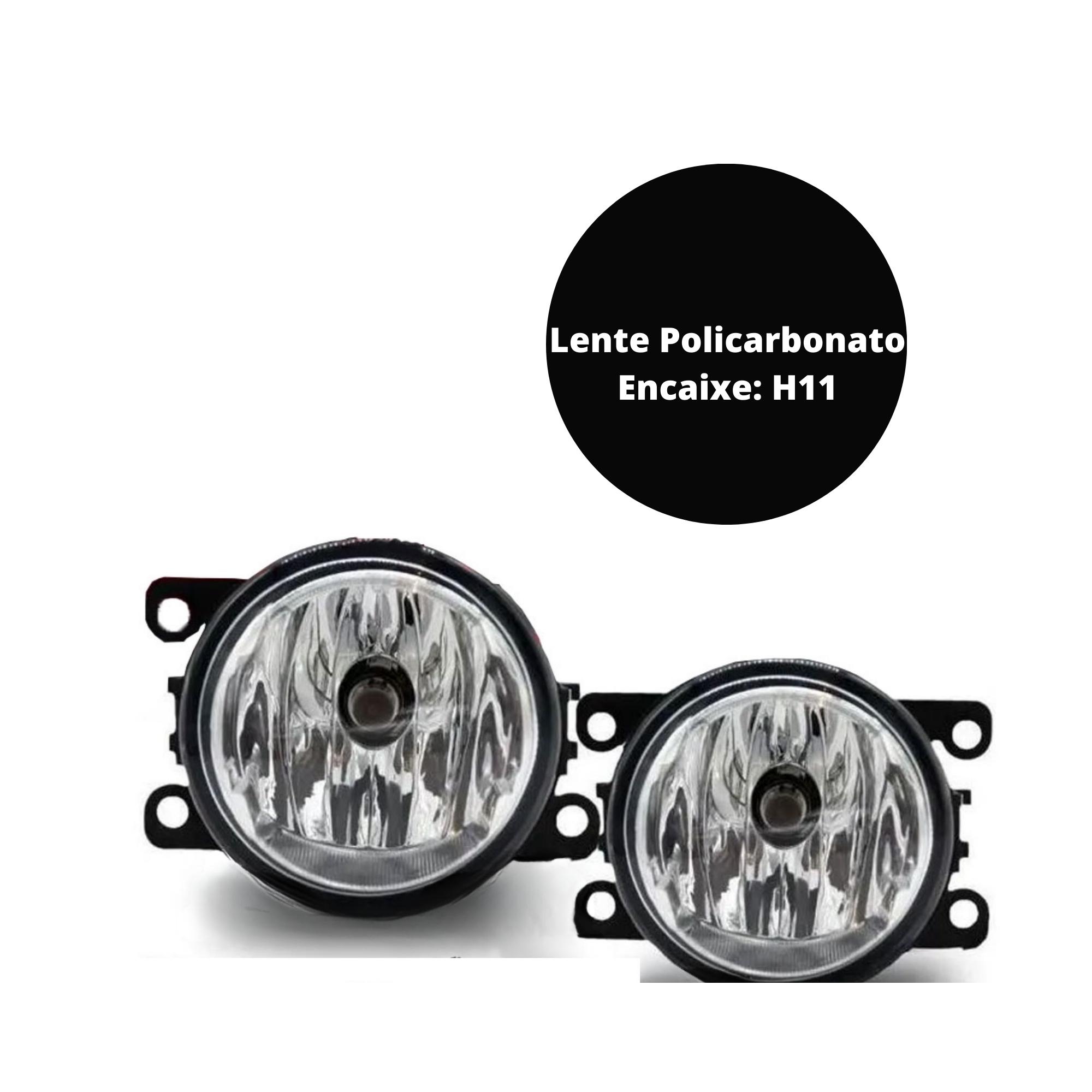 Kit Farol de Milha C3 2009 a 2012 com Botão Alternativo Colante Suits - STS1101CT