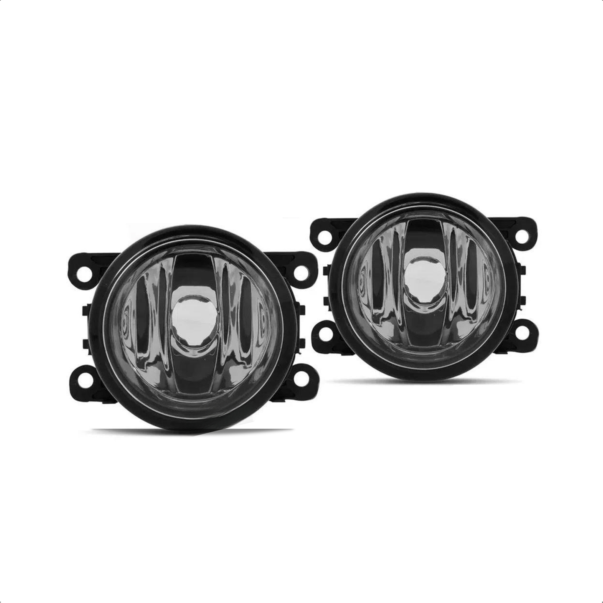 Kit Farol de Milha Renegade 2015 a 2017 Moldura Cinza Botão Alternativo Colante Suits - STS091JP