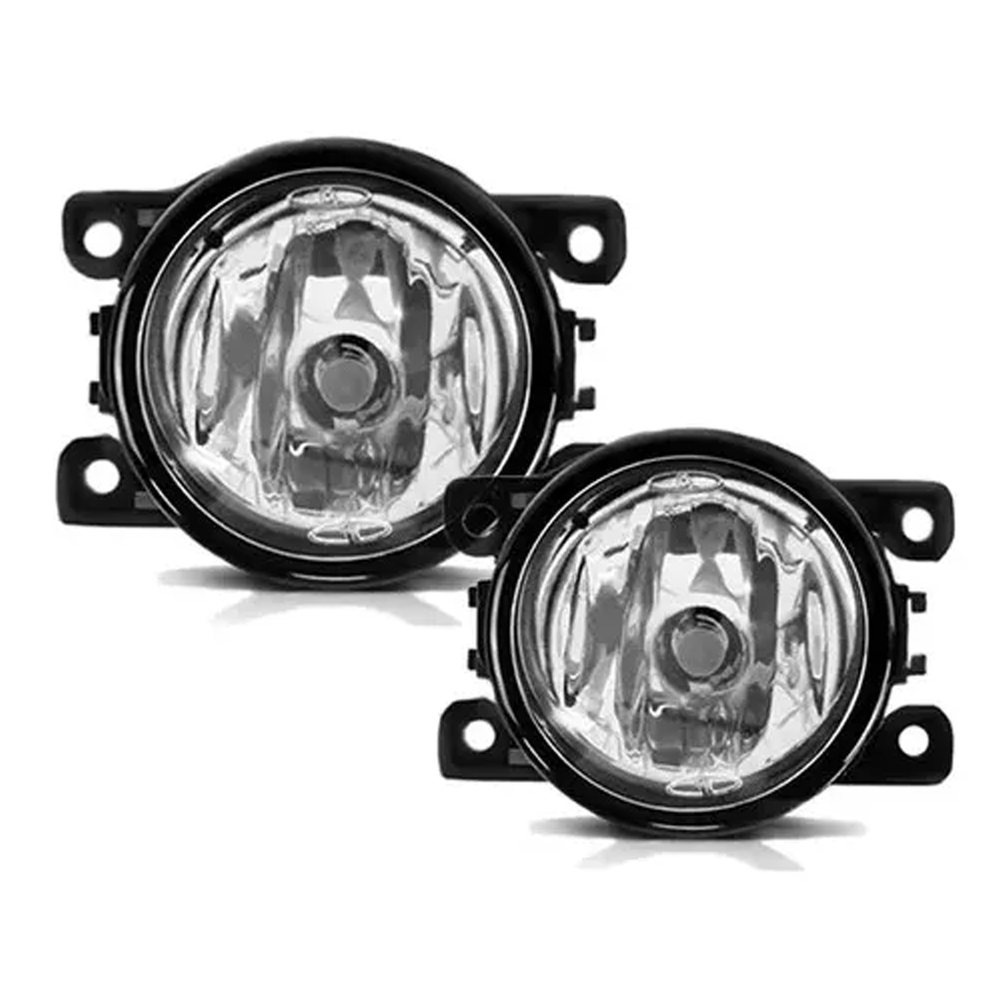 Kit Farol de Milha Renegade 2015 a 2017 Moldura Cinza Botão Alternativo Colante Suits - STS091JP