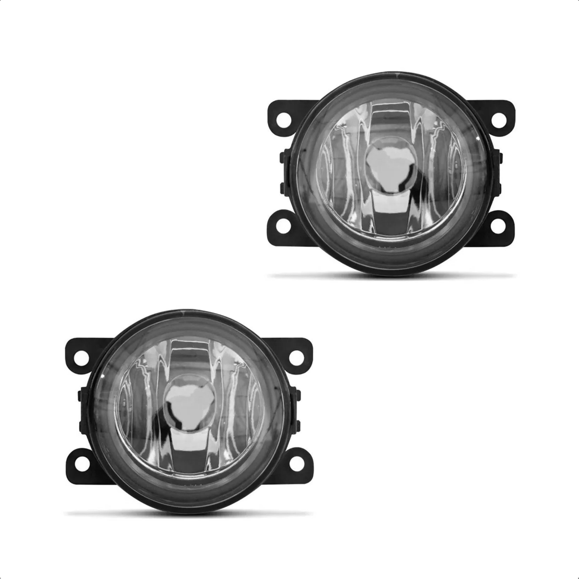 Kit Farol de Milha Renegade 2019 a 2020 sem Moldura Lente Vidro Botão Modelo Fabrica Suits - STS094JP