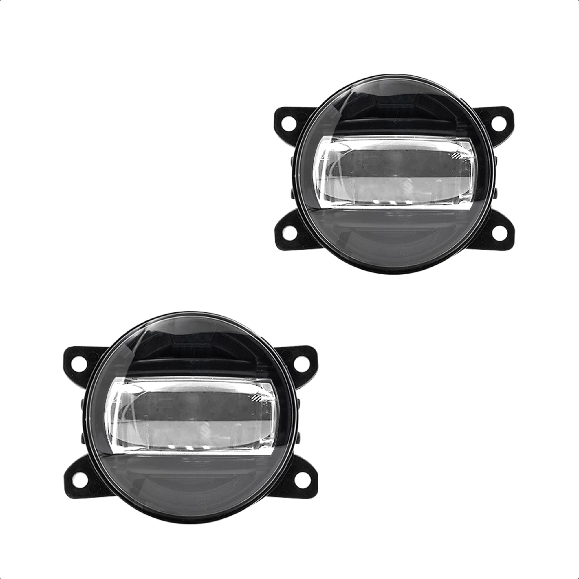 Kit Farol de Milha Renegade 2019 e 2020 Farol de Led Botão Modelo de Fábrica Suits - STS098JP