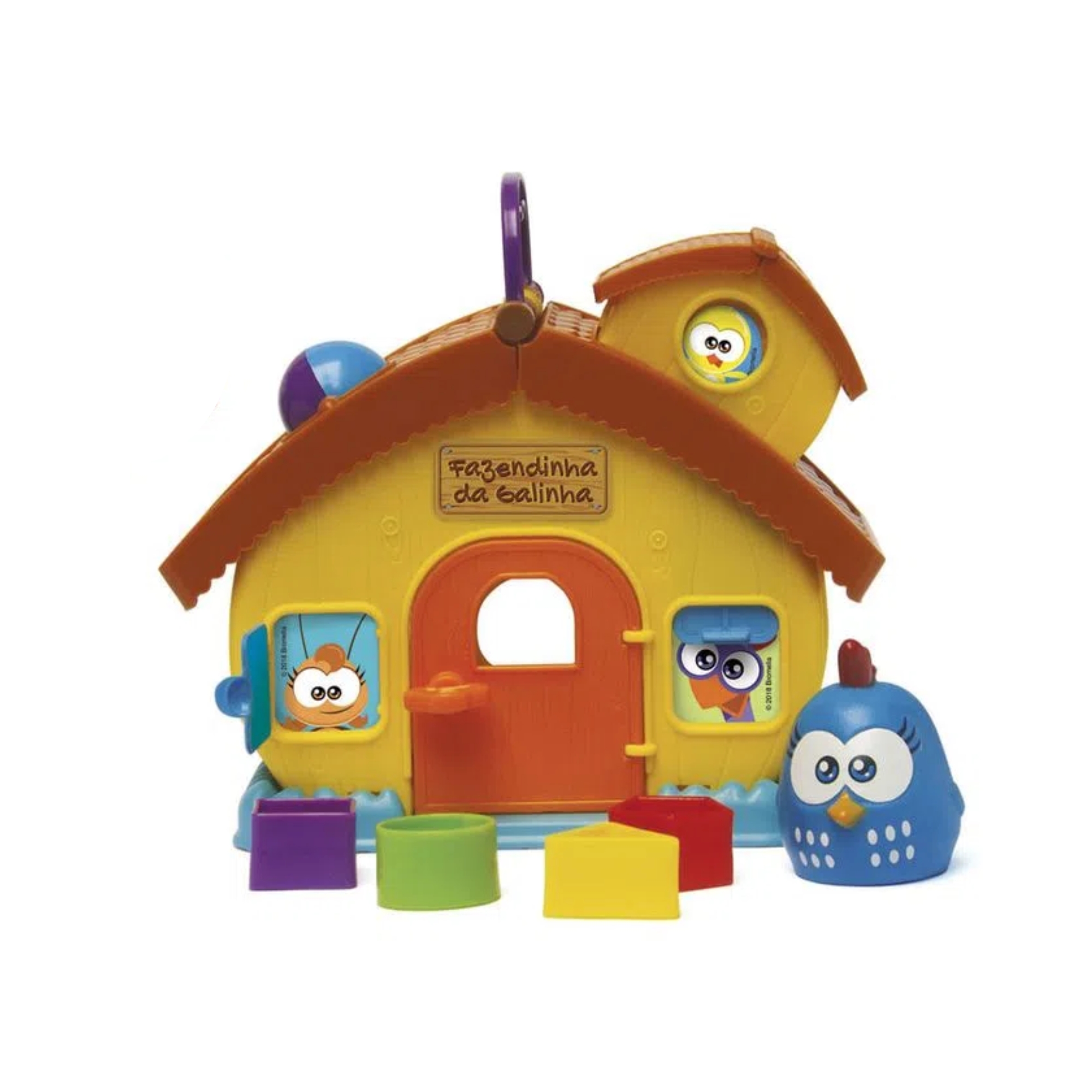 Brinquedo Infantil Fazendinha da Galinha Pintadinha Mini 24cm em Plástico Elka - 1088