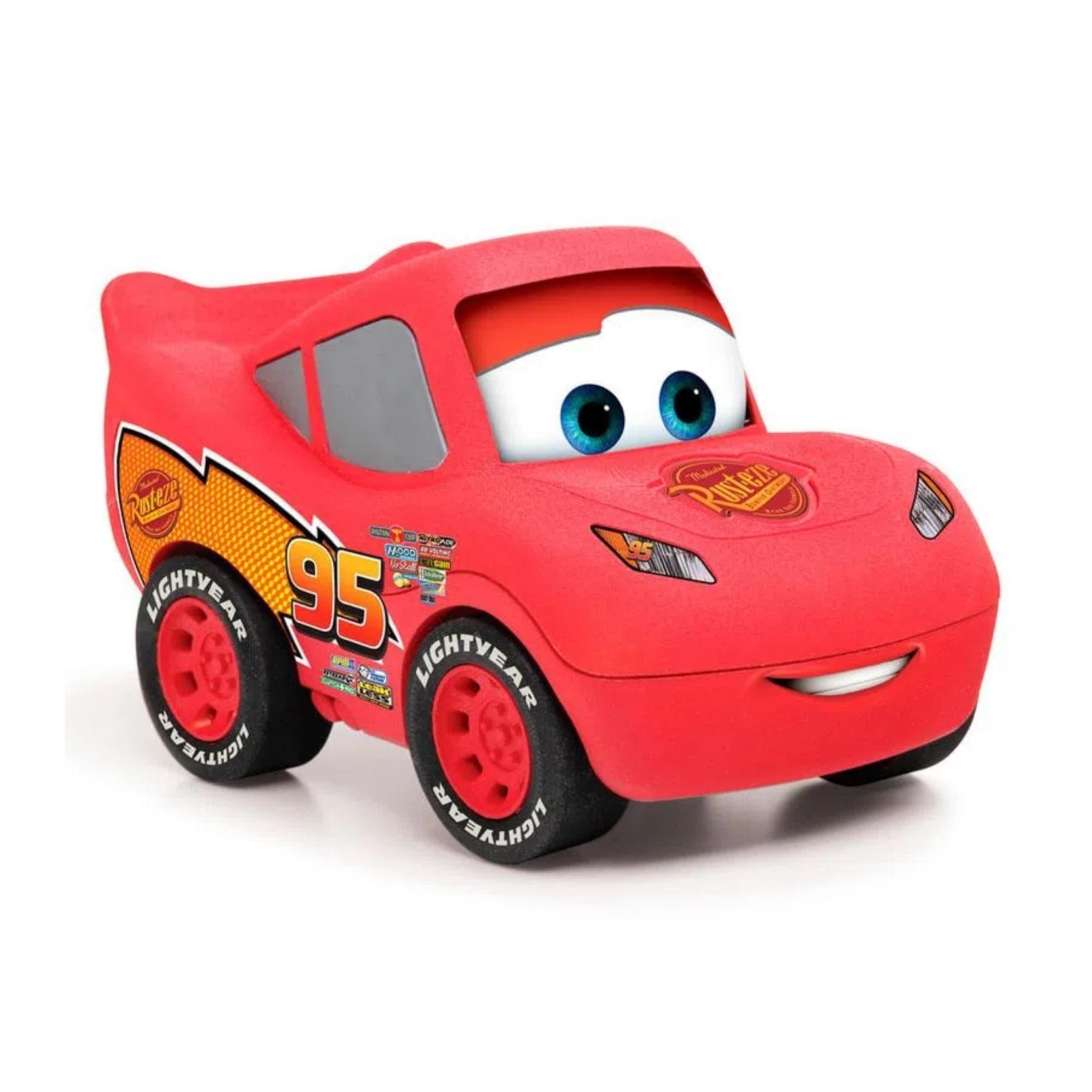 Brinquedo Carrinho Relâmpago Mcqueen Vermelho 18cm Elka - 1182