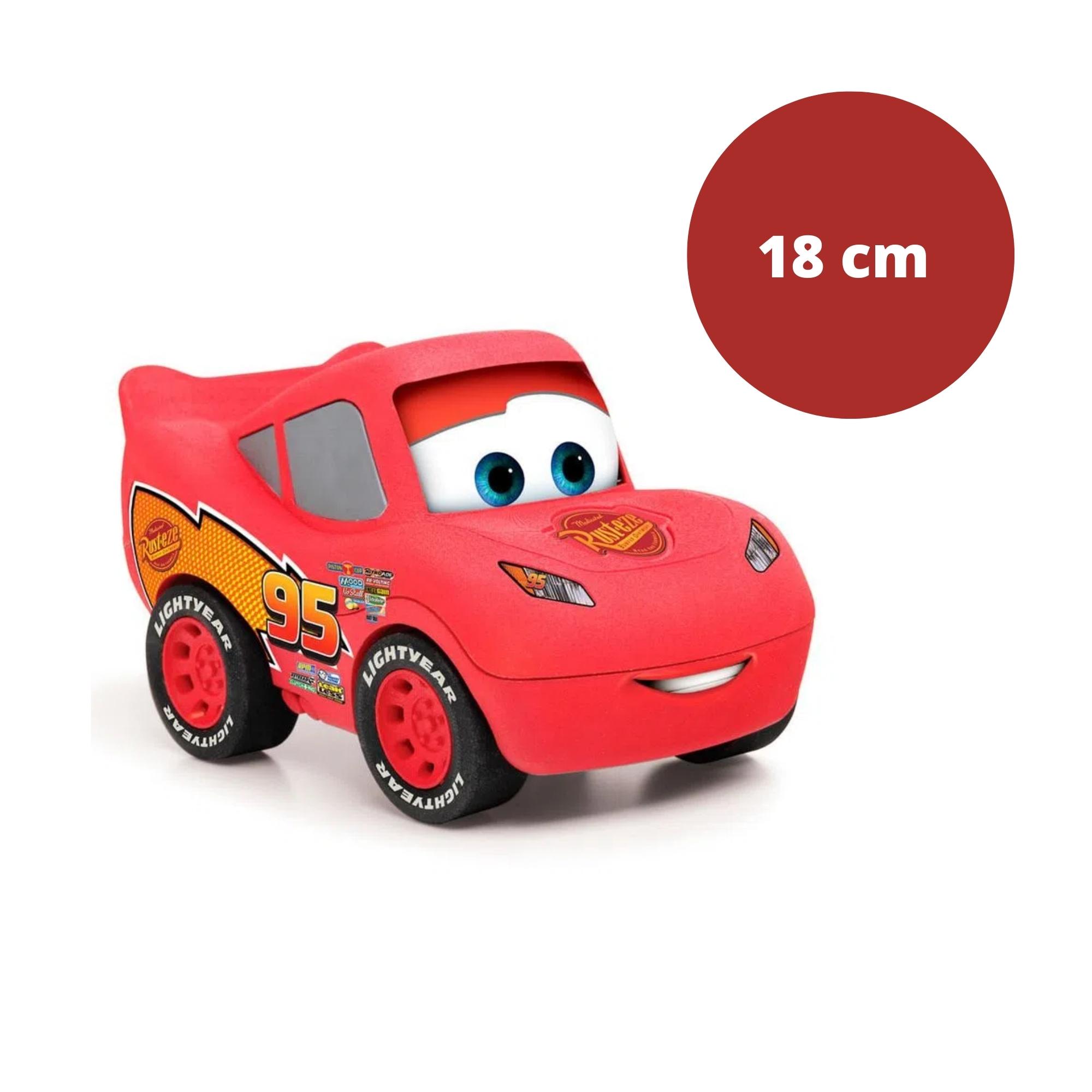 Brinquedo Carrinho Relâmpago Mcqueen Vermelho 18cm Elka - 1182