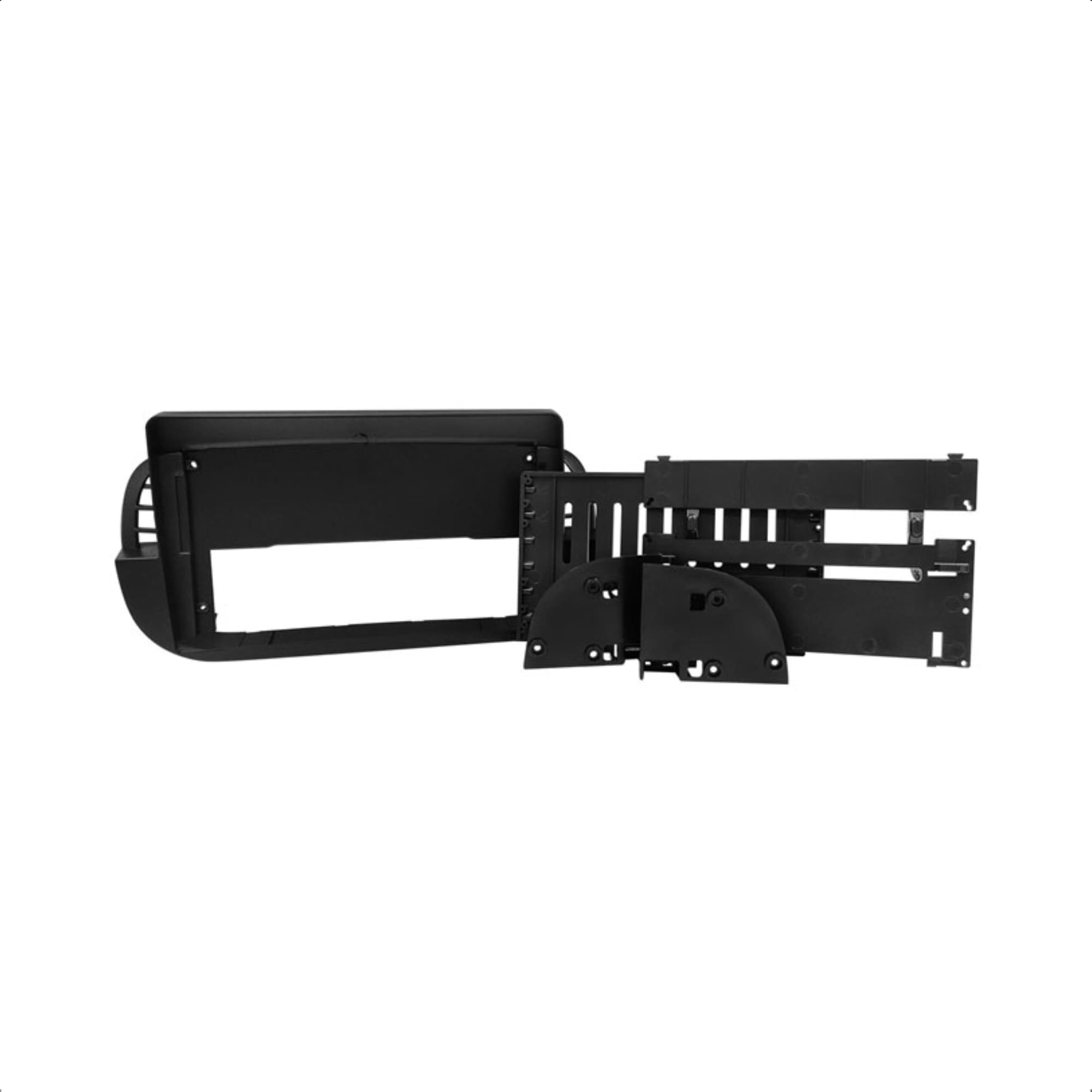 Moldura 9 Polegadas Fiat 500 2007 2008 2009 2010 2011 2012 2013 2014 Preto Fosco - Expex EPX9FT013