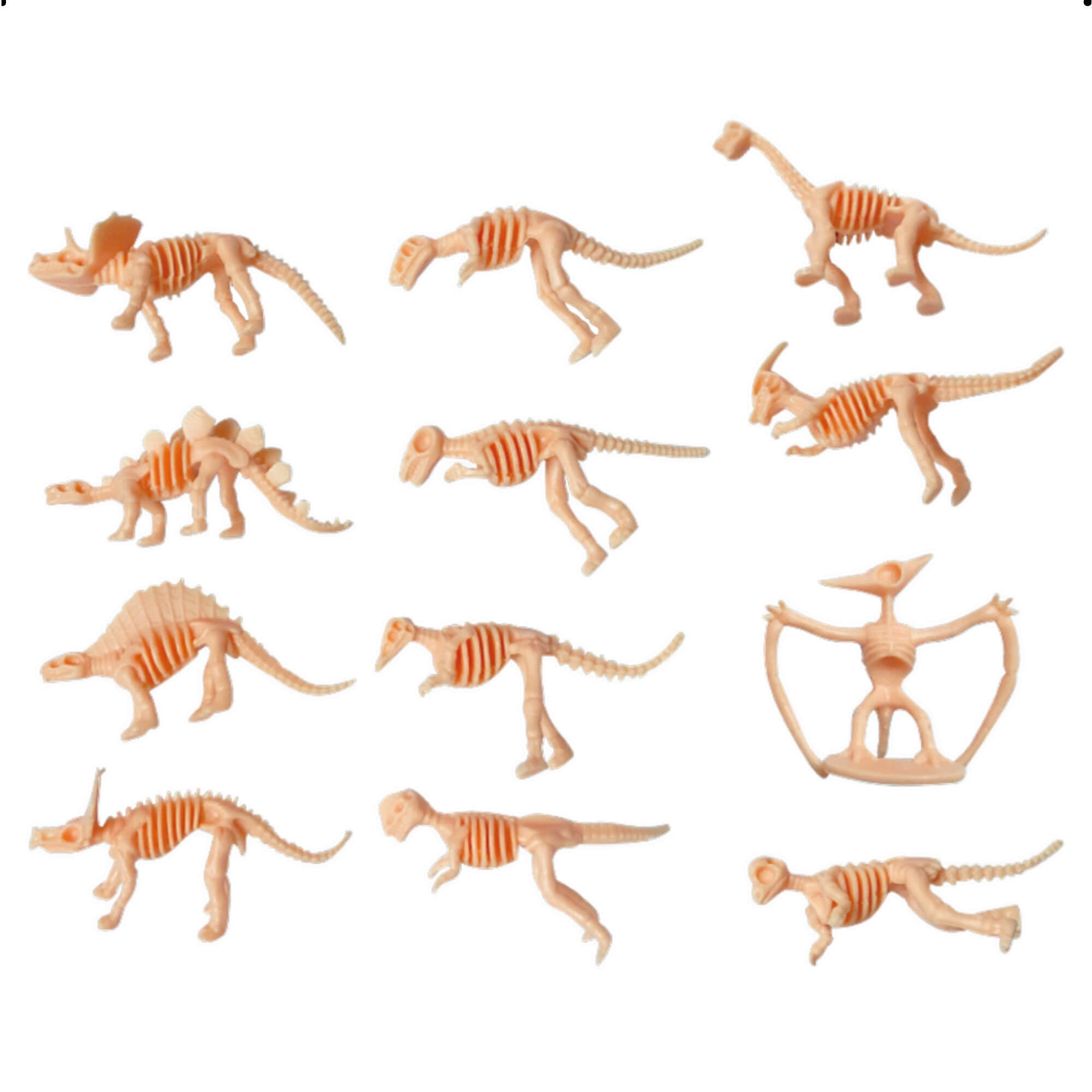 Brinquedo Sortido Escavação Dinossauro Fóssil Jurassic Fun Kit Escavação - BR1447 Multikids