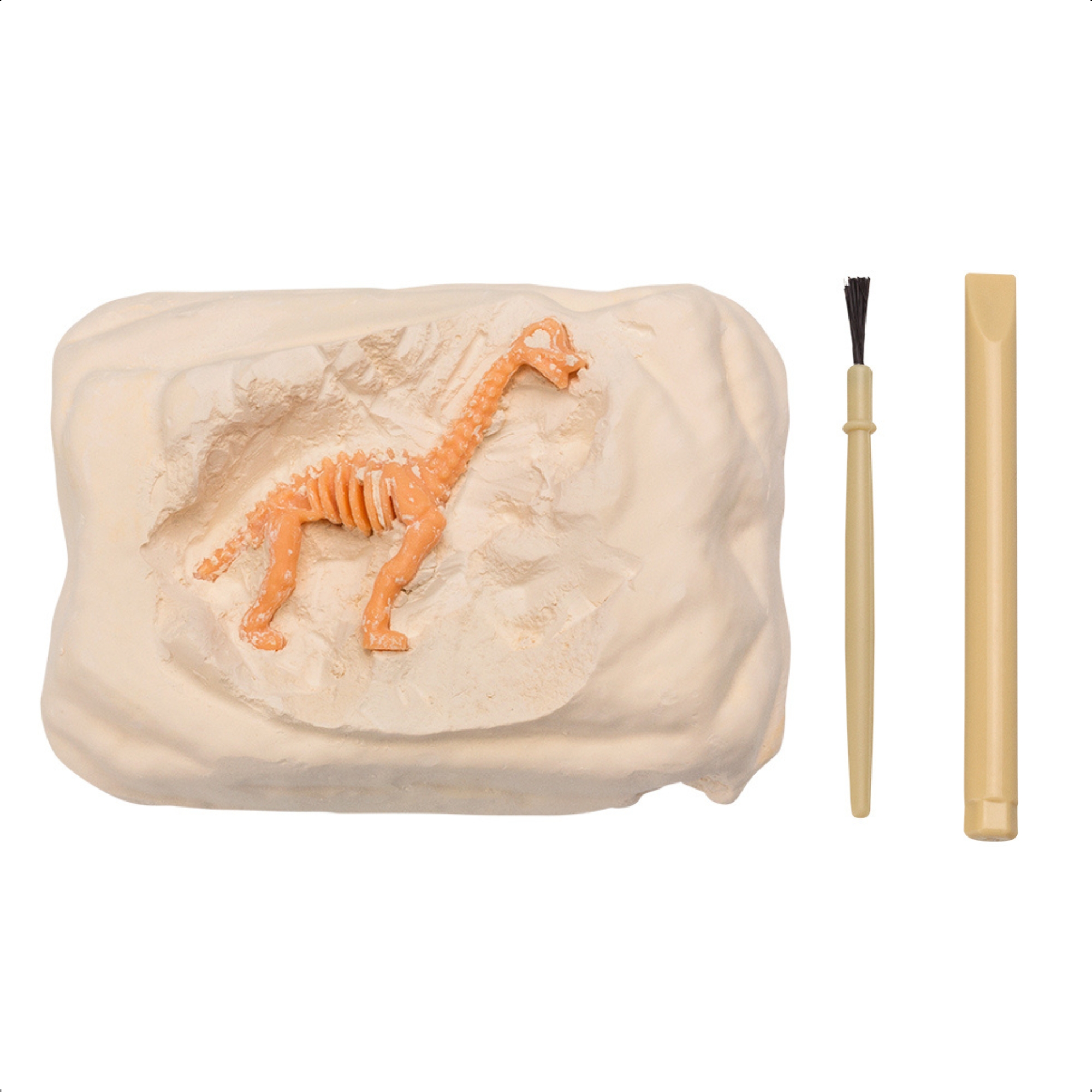 Brinquedo Sortido Escavação Dinossauro Fóssil Jurassic Fun Kit Escavação - BR1447 Multikids