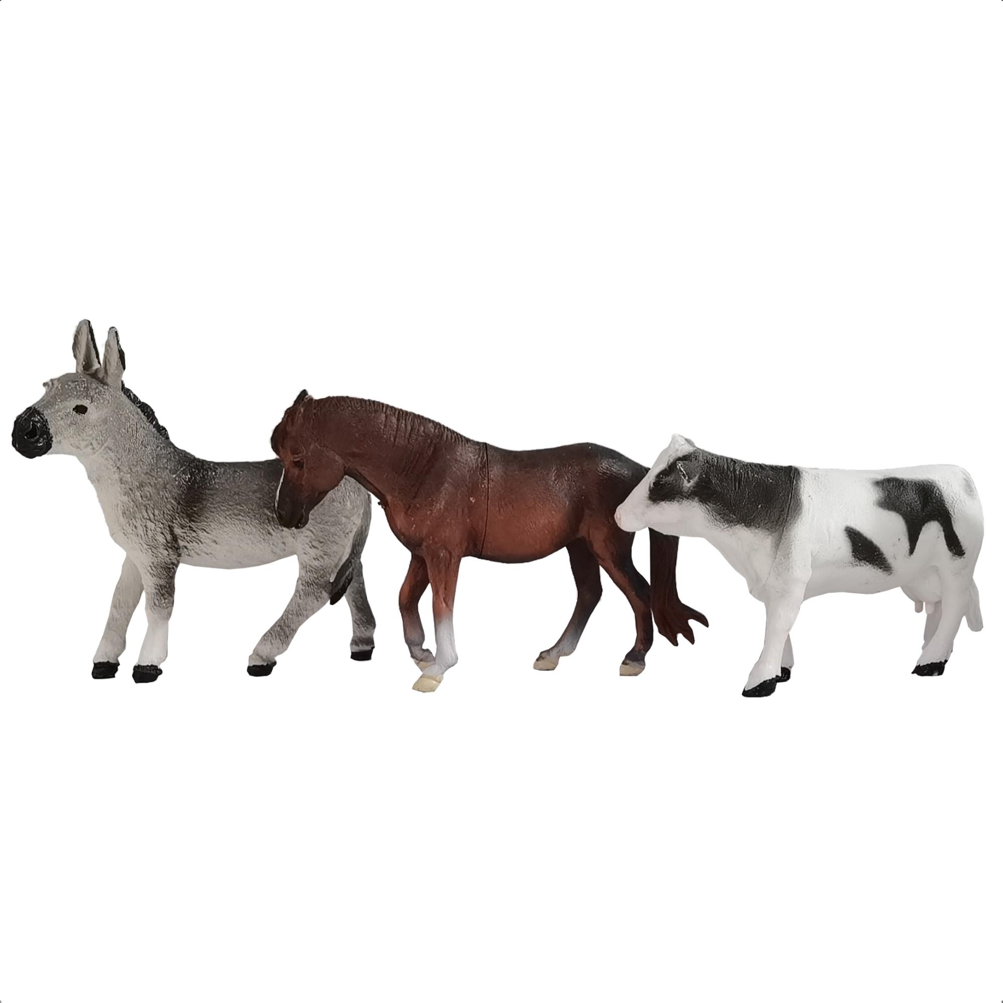 Brinquedo Pop Toys 1 Miniatura Fazendinha Sortidos Animais Colecionáveis Monte Sua Fazendinha - Multikids BR1878