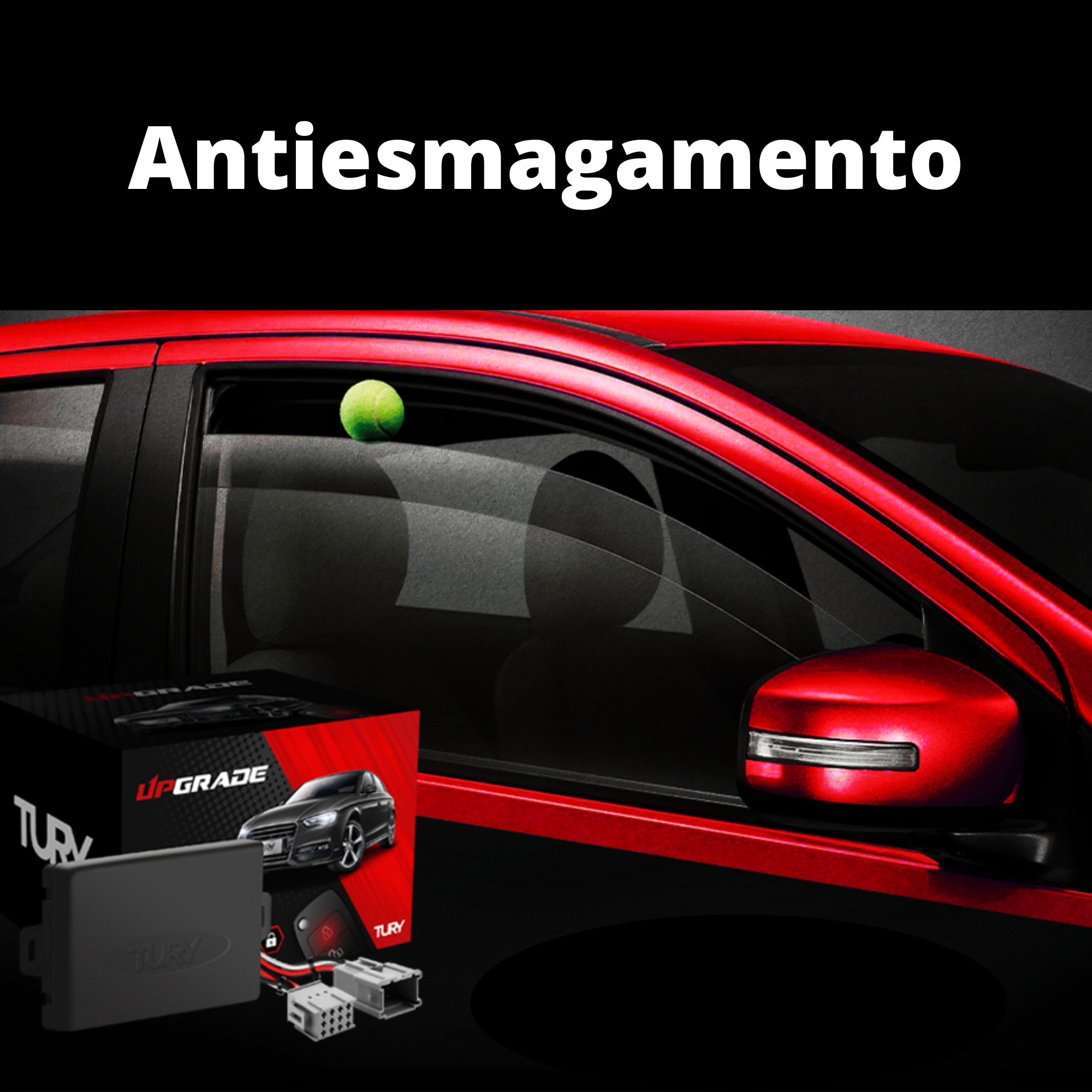 Modulo Automação Vidro Elétrico Carro Maverick 2022 2023 Plug And Play Tury - PRO4.105 LONG AD