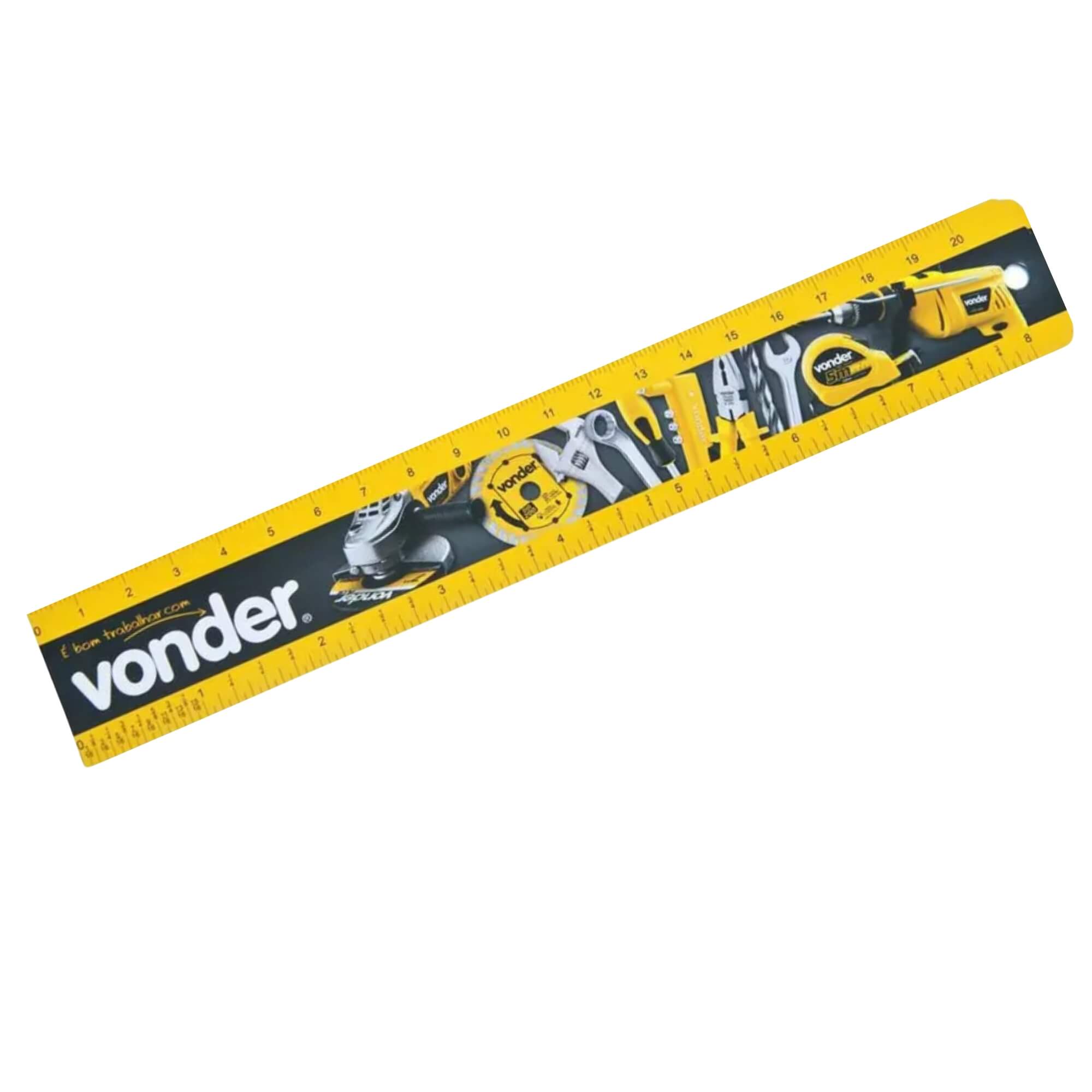Régua PVC 20cm Vonder - 3868200000