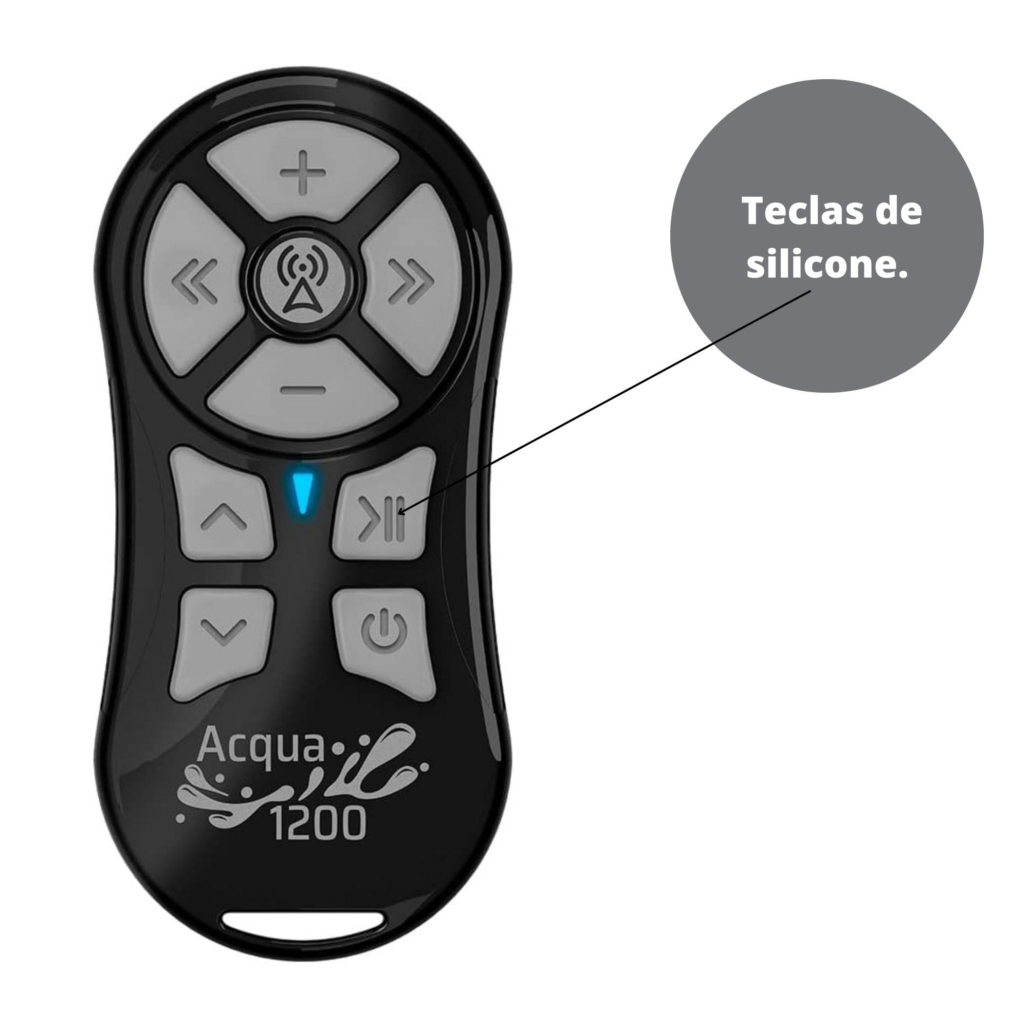 Controle de Longa Distancia Acqua Universal Alcance De1.200 Metros Preto JFA