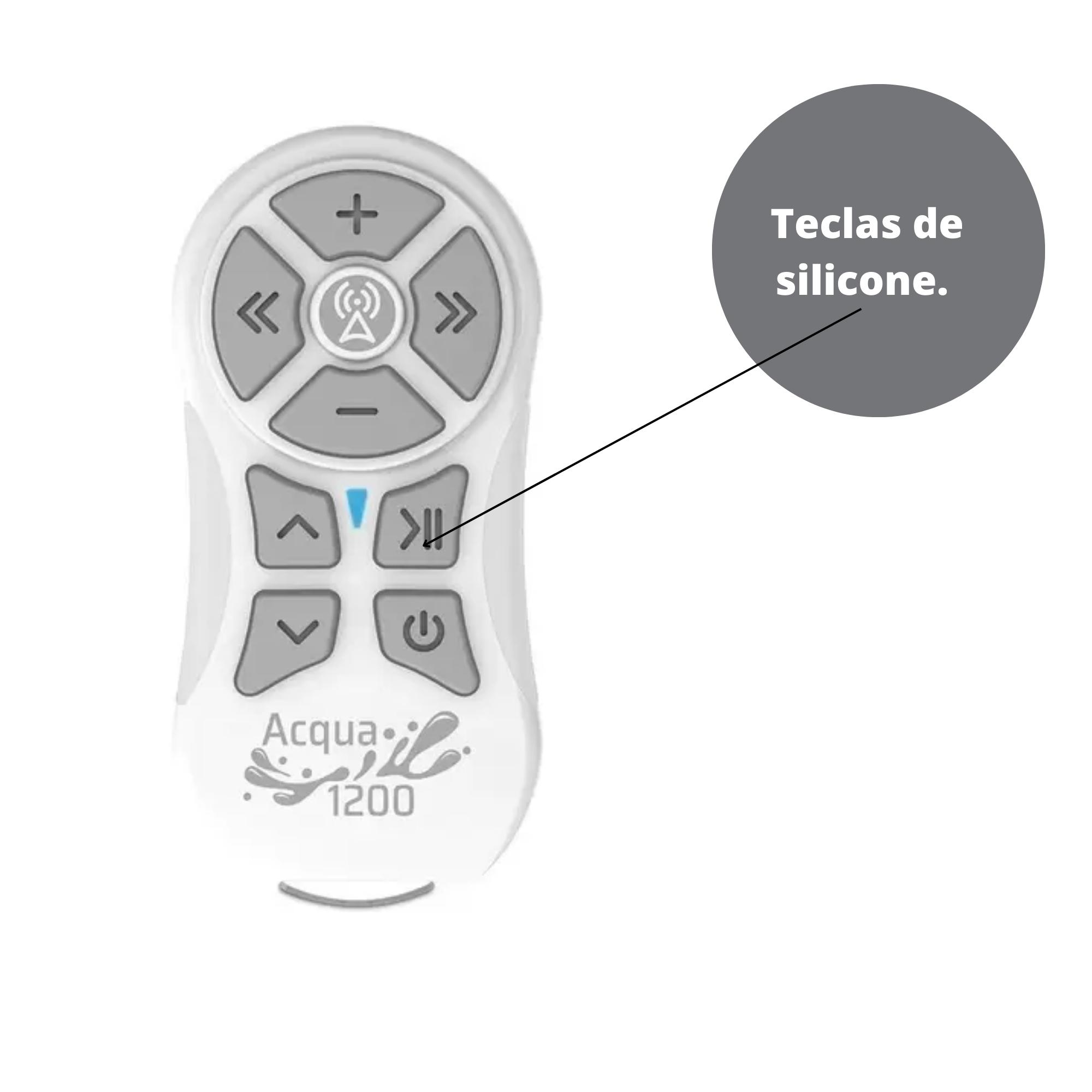 Controle de Longa Distância Acqua Branco, até 1200 metros, resistência à água - JFA
