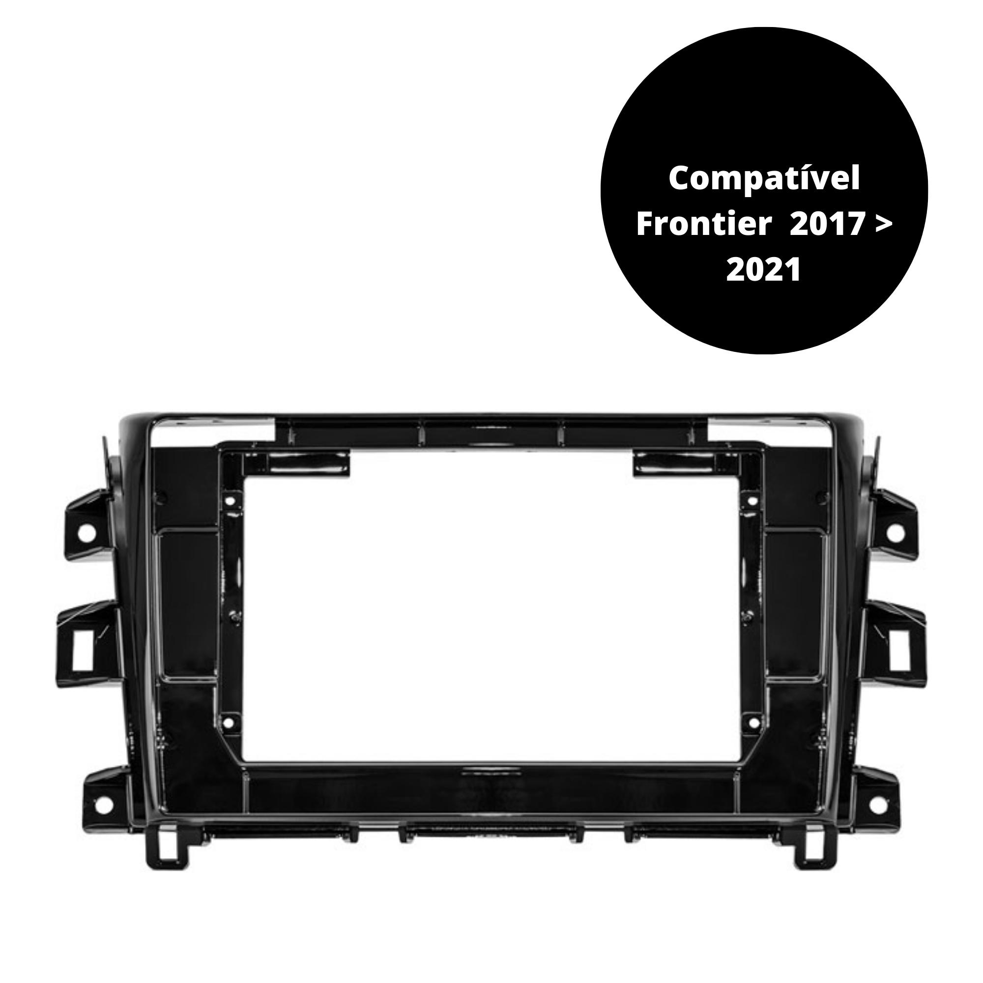 Moldura 10 Polegadas Frontier 2017 2018 2019 2020 2021 Black Piano - Expex EPX10NS005