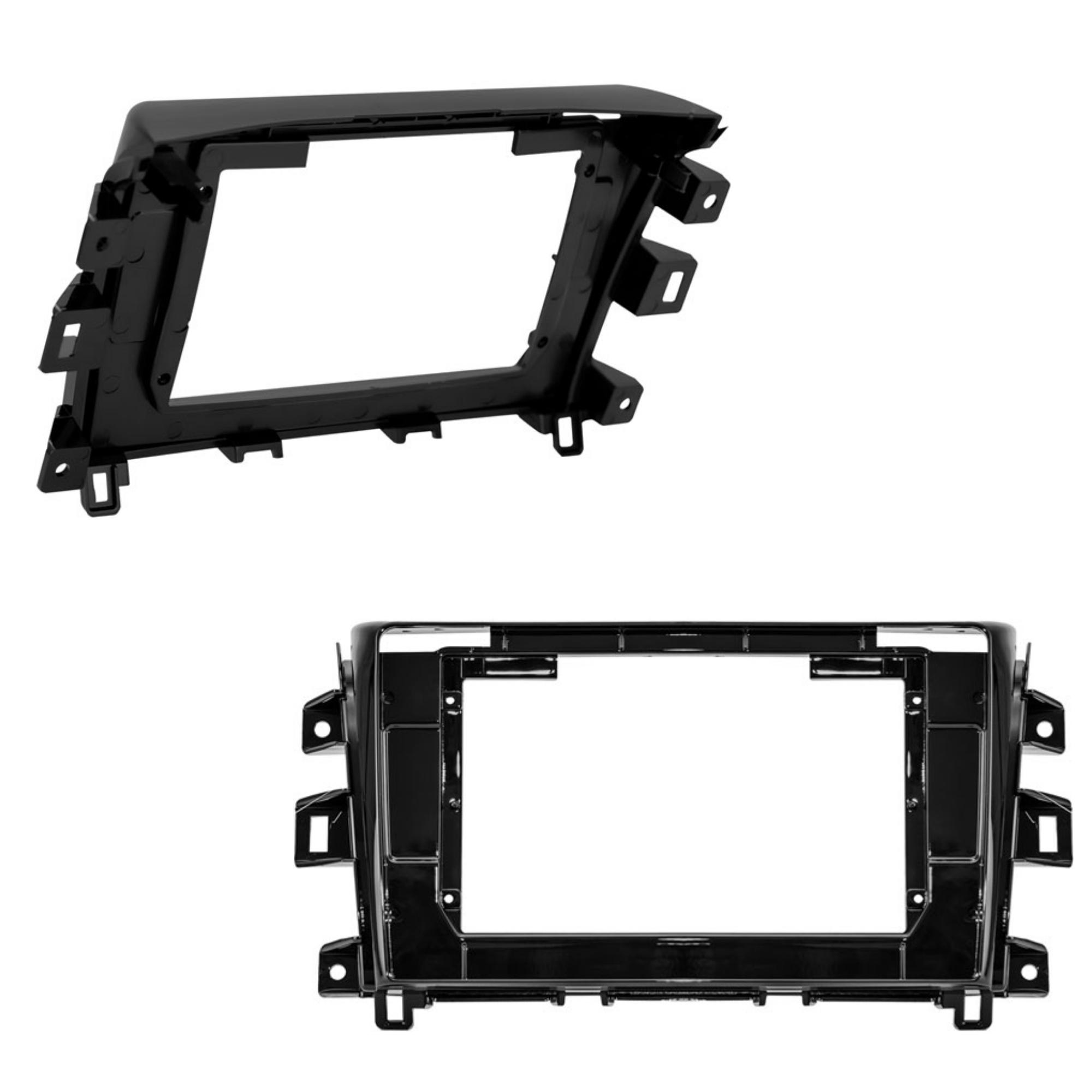 Moldura 10 Polegadas Frontier 2017 2018 2019 2020 2021 Black Piano - Expex EPX10NS005