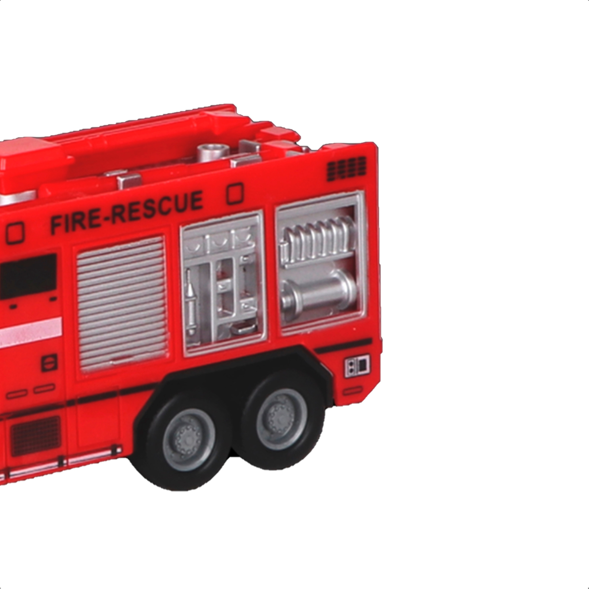 Carrinho de Brinquedo Infantil Coleção Bombeiro Super Resgate Sortido Unitário Polibrinq - CAR612