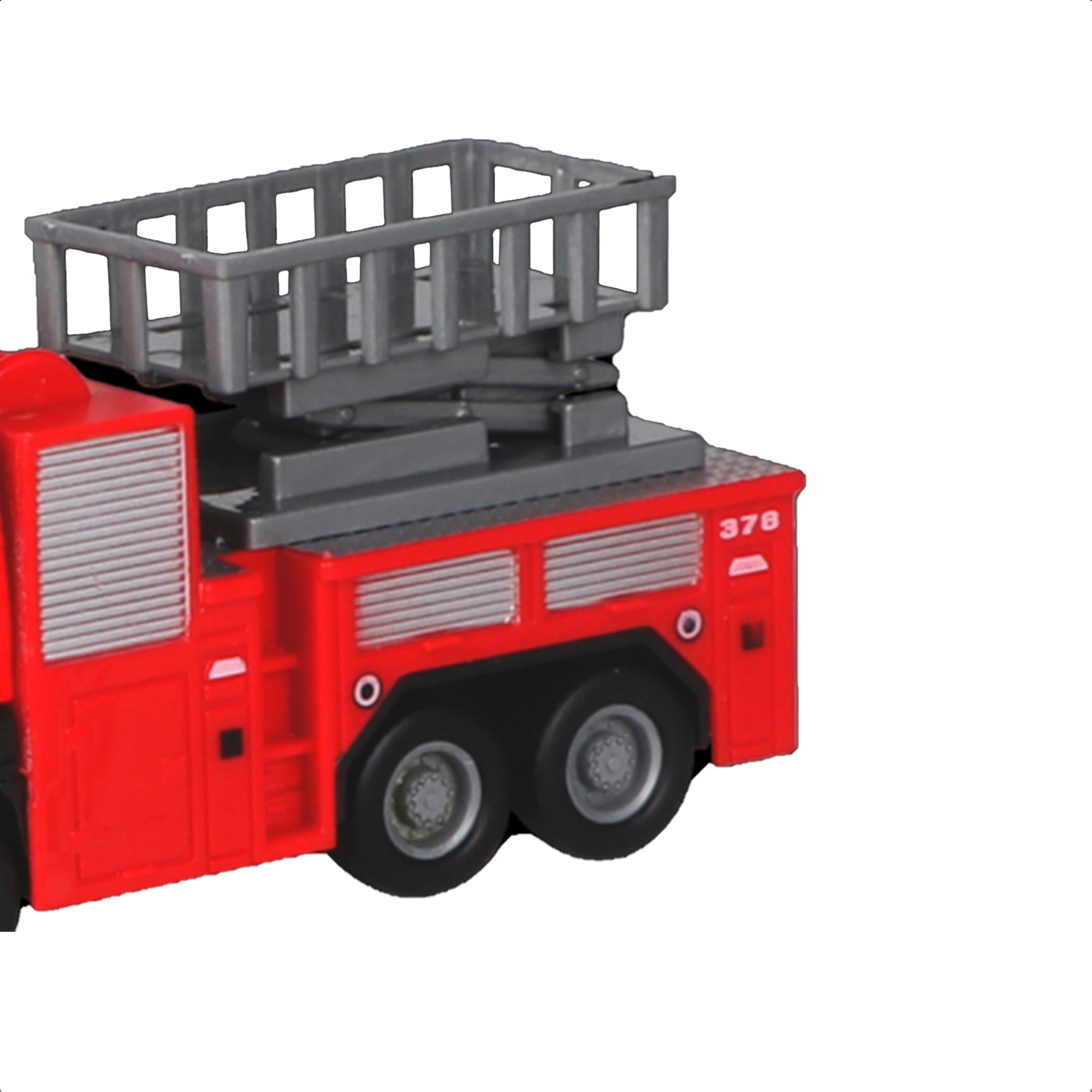 Carrinho de Brinquedo Infantil Coleção Bombeiro Super Resgate Sortido Unitário Polibrinq - CAR612