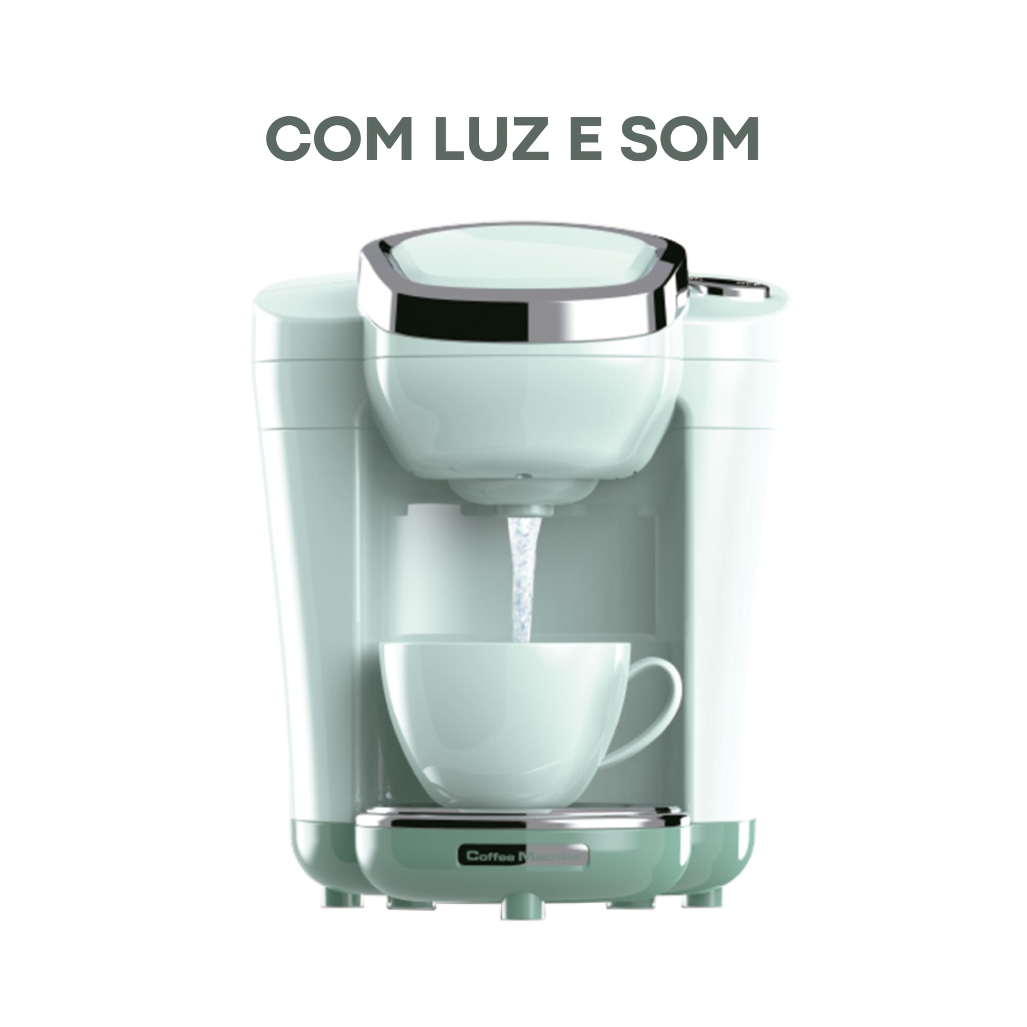 Brinquedo Infantil Cafeteira Mini Cozinha Sai Água de Verdade Interativo Fenix - LKC-989