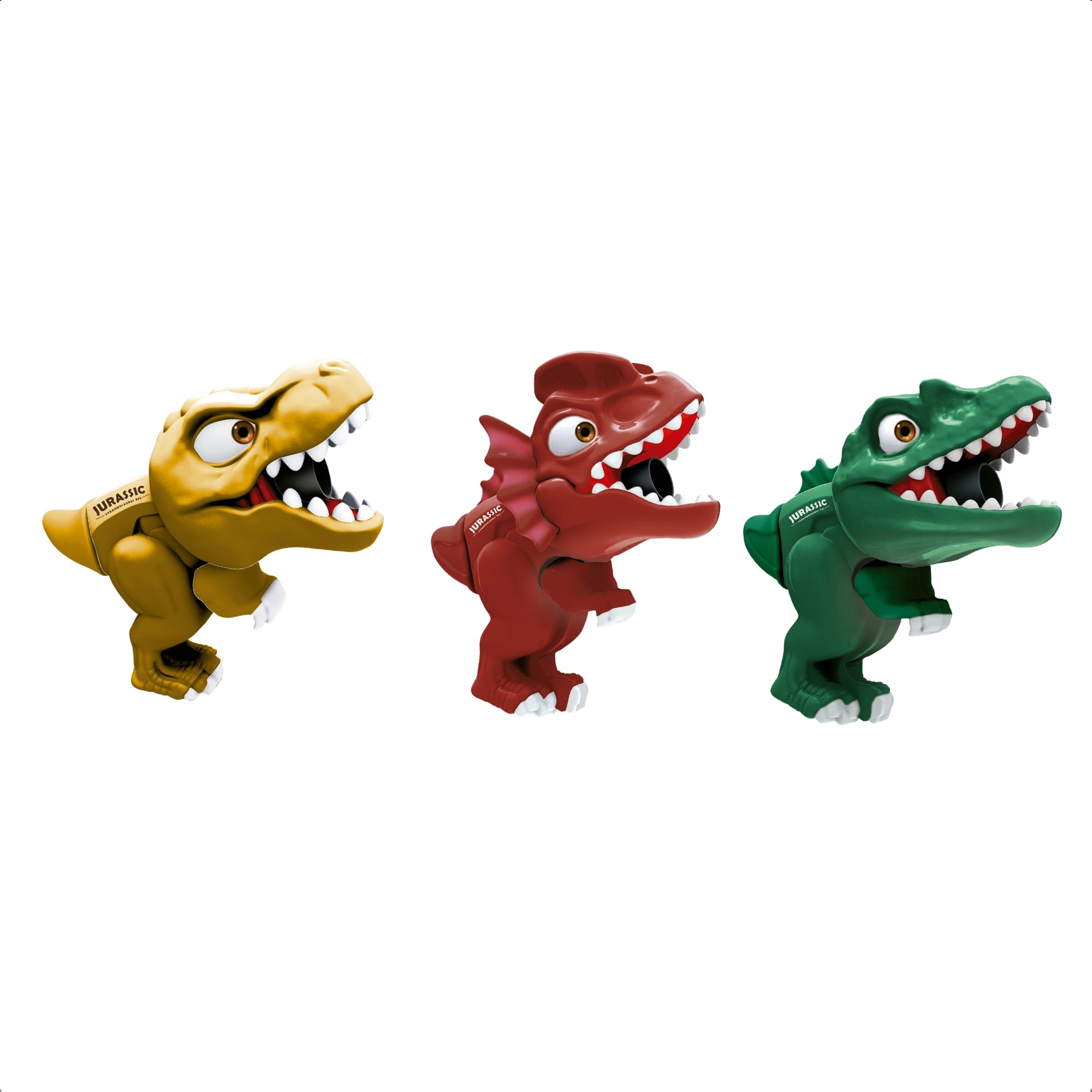 Brinquedo Infantil Jurrassic Attack Dino Lançador com 3 Dardos Dinossauro Sortido Fenix DJA-963