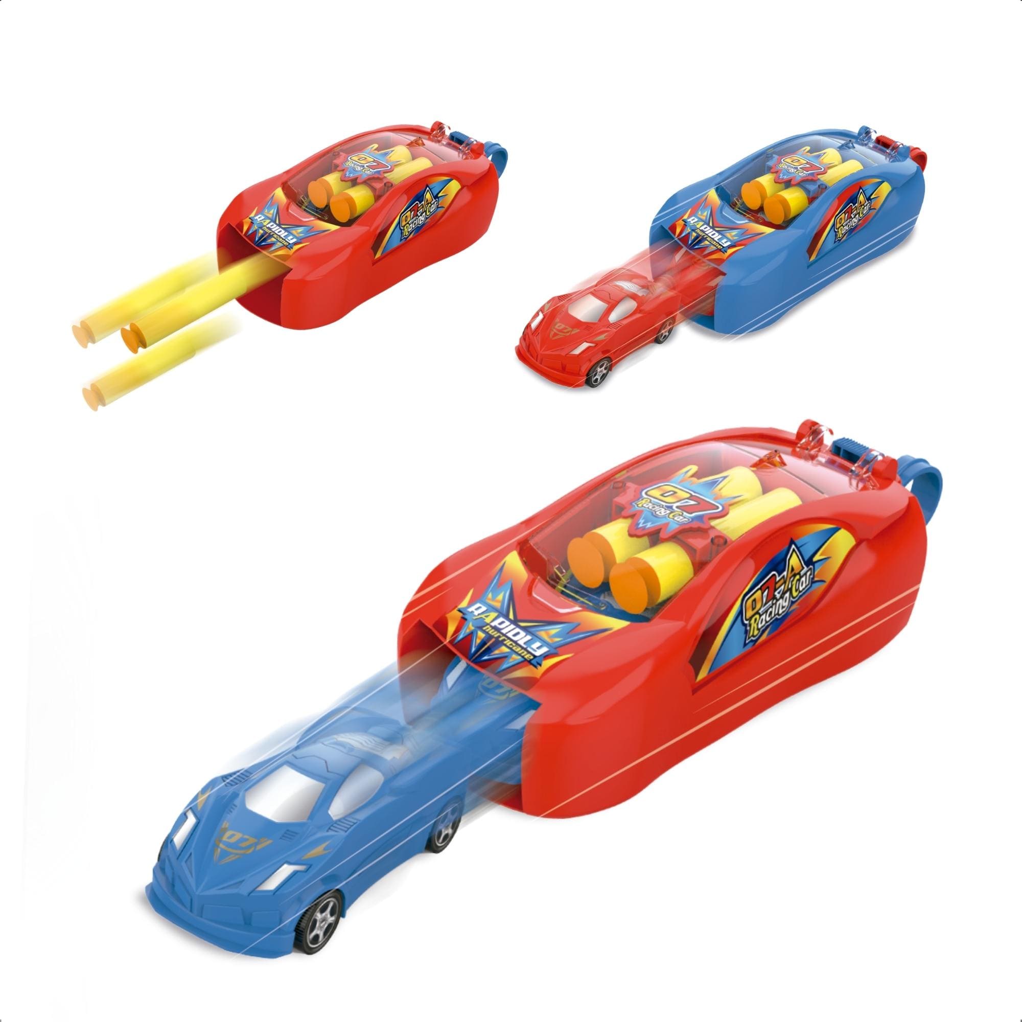Brinquedo Infantil Lança Car Acompanha 1 Carrinho 2 Dardos Sortido e Unitário - Fenix DLC-965