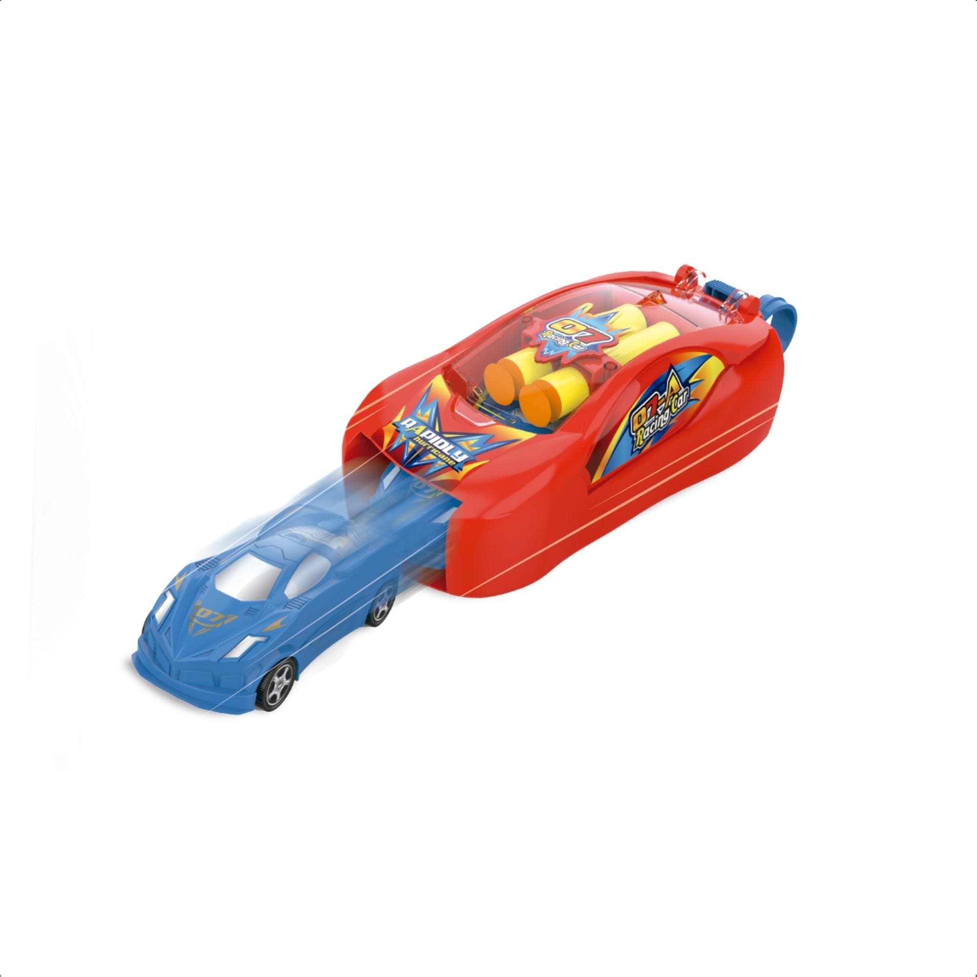 Brinquedo Infantil Lança Car Acompanha 1 Carrinho 2 Dardos Sortido e Unitário - Fenix DLC-965