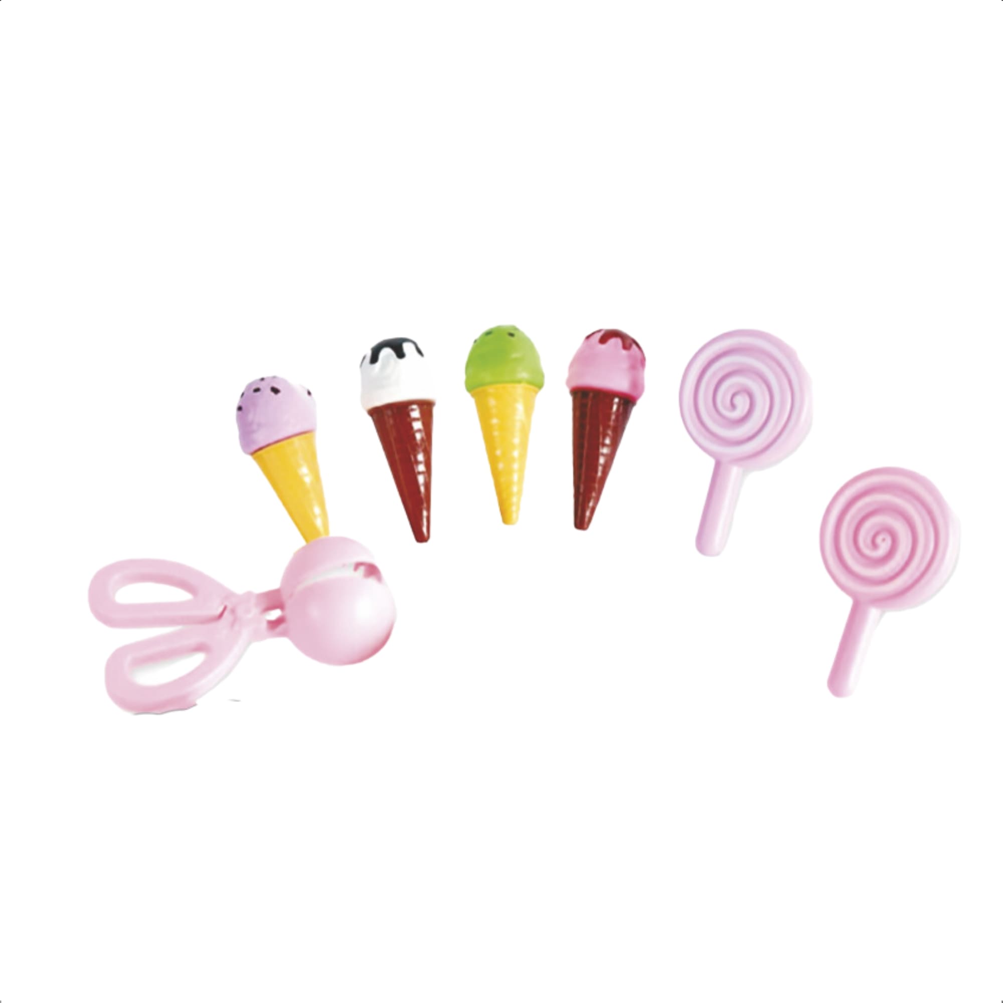 Brinquedo Infantil Kit Doces Boutique 22 Peças Comidinhas Pratinhos Chá de Boneca-Fenix BTC-849