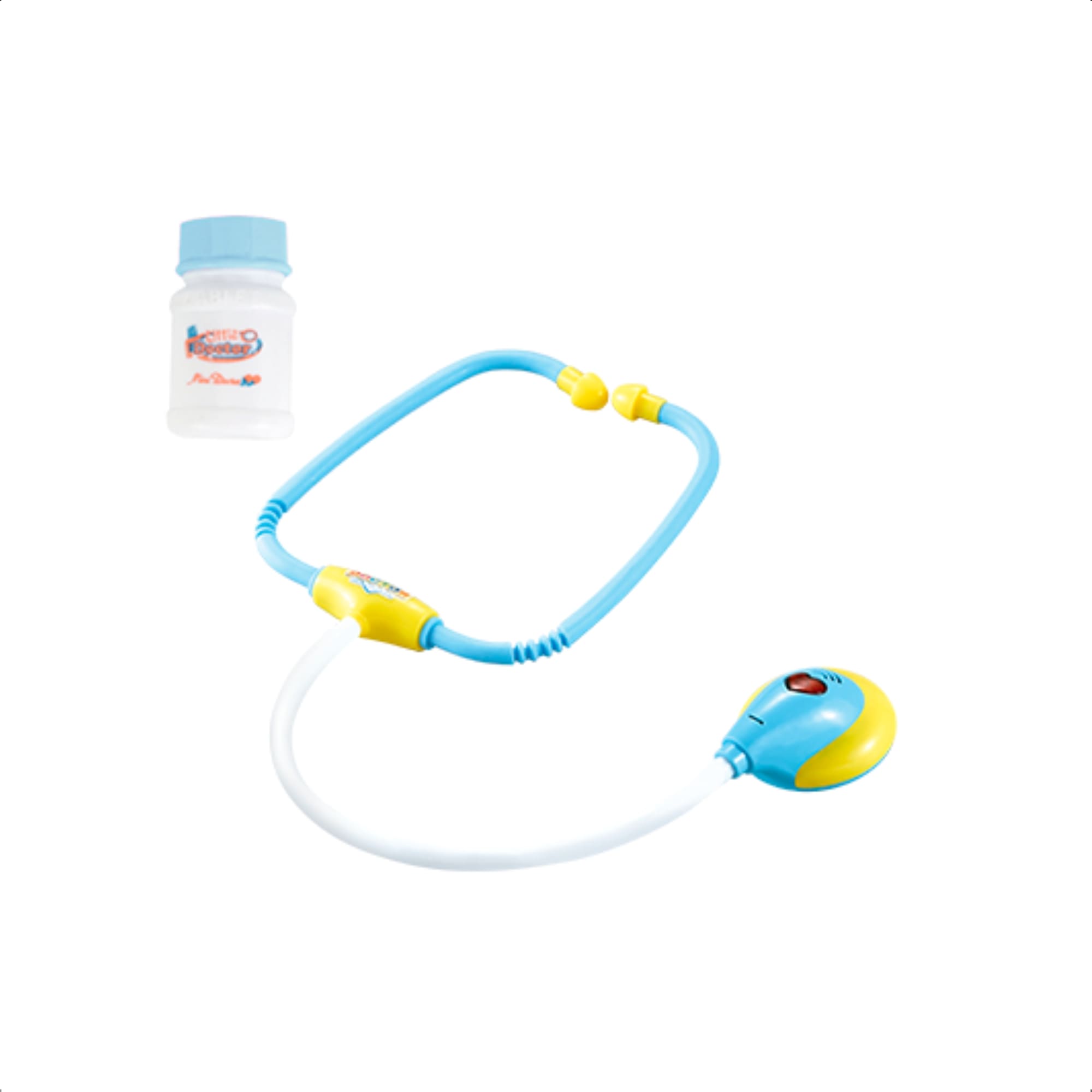 Brinquedo Infantil Kit Médico Raio X Azul com Fichas Estetoscópio Faz de Conta Fenix - DRX-810A