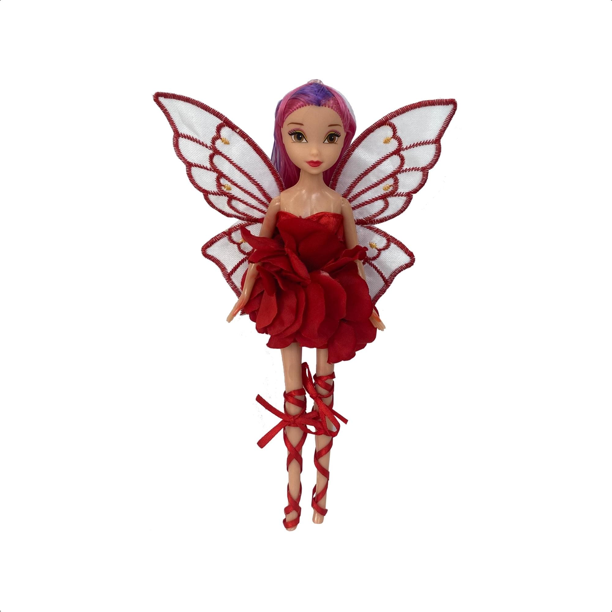 Boneca Fada Encantada Sortida 23cm Articulada Brinquedo Infantil Unitária-Fenix Brinquedos - FEN-168