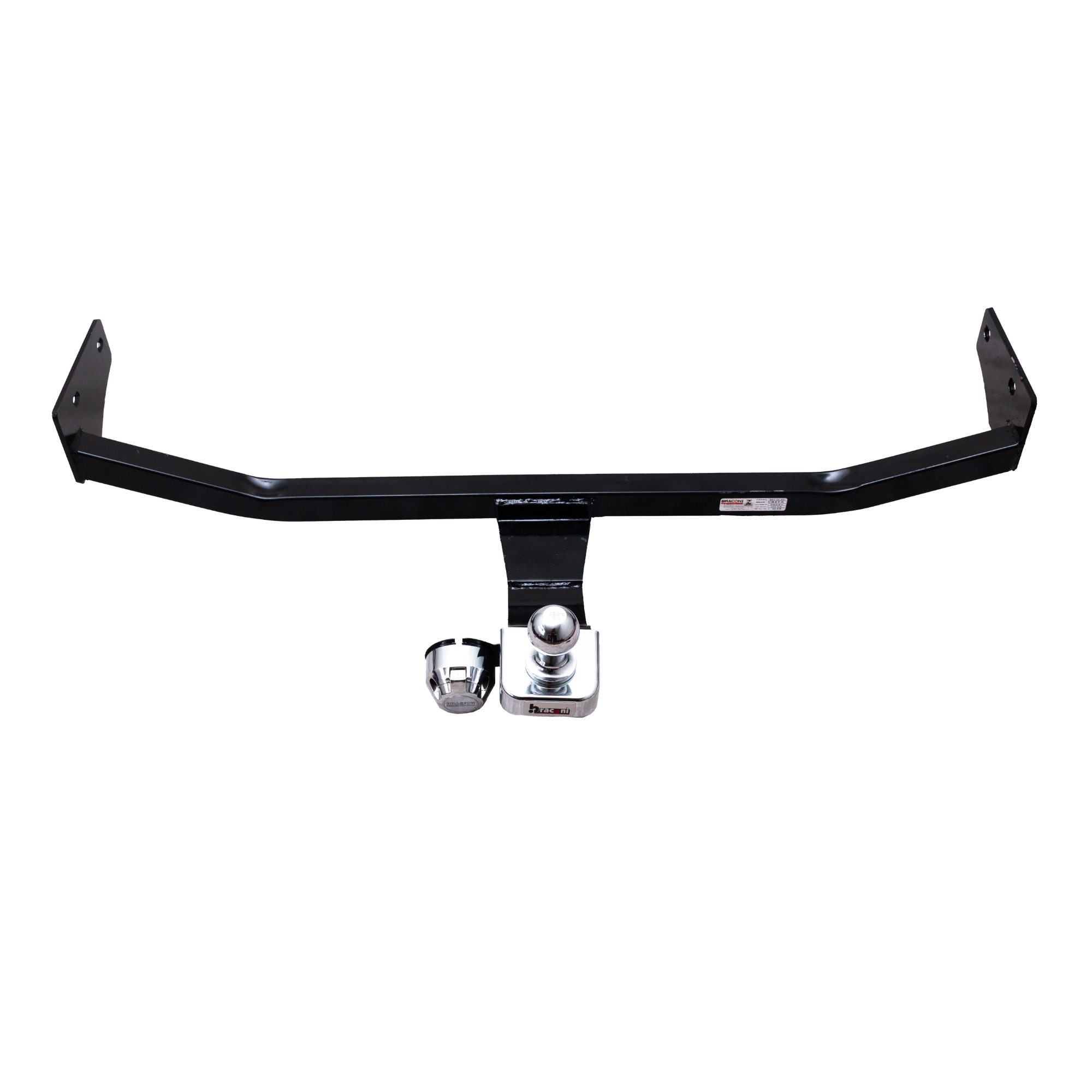 Engate Reboque HRV 2023+ Tração 500kg, Bola Cromada, Instalação Sem Furo Braconi - IM-257