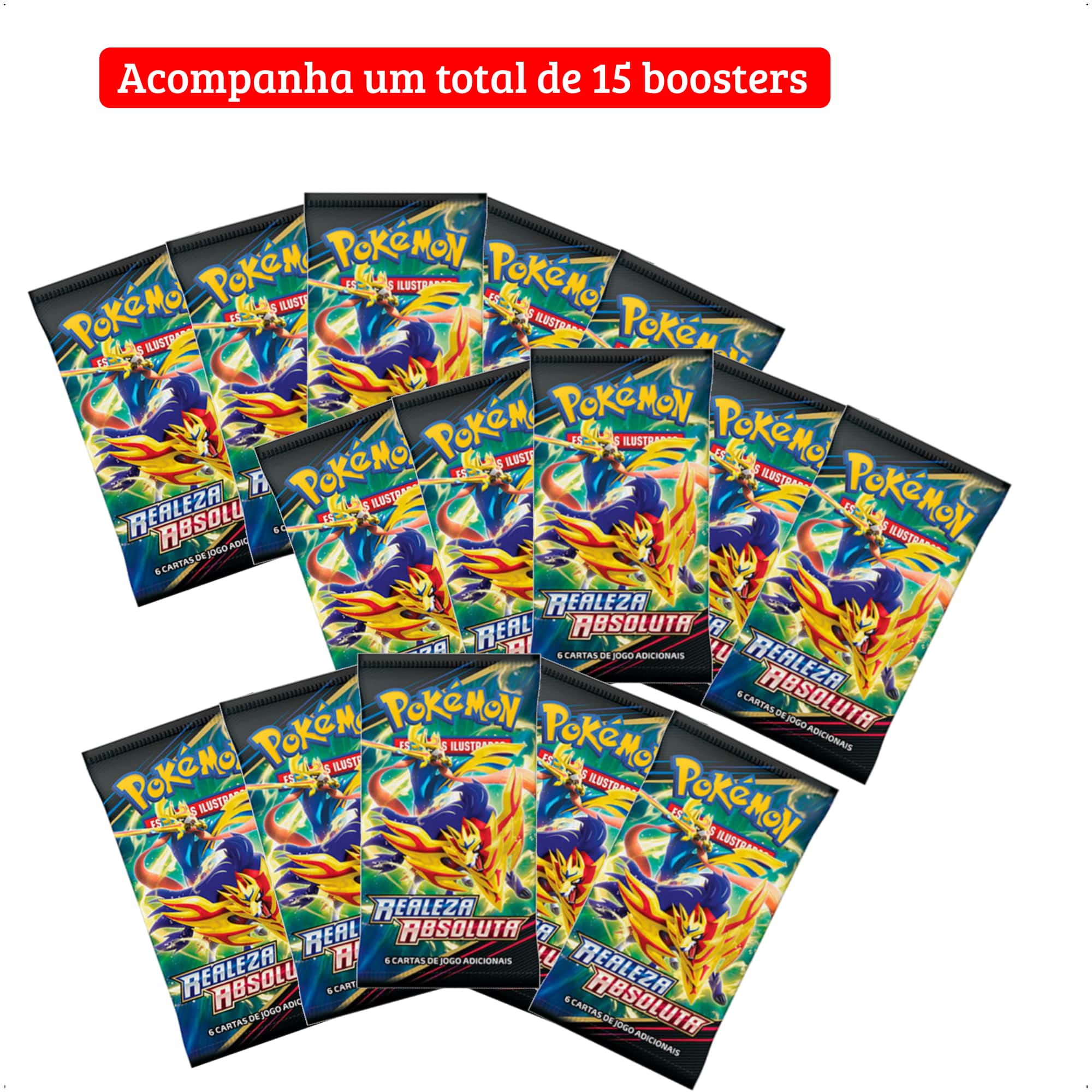Pokemon TCG 3 Latas Articuno Zapdos Moltres De Galar Realeza Absoluta Copag - 32193