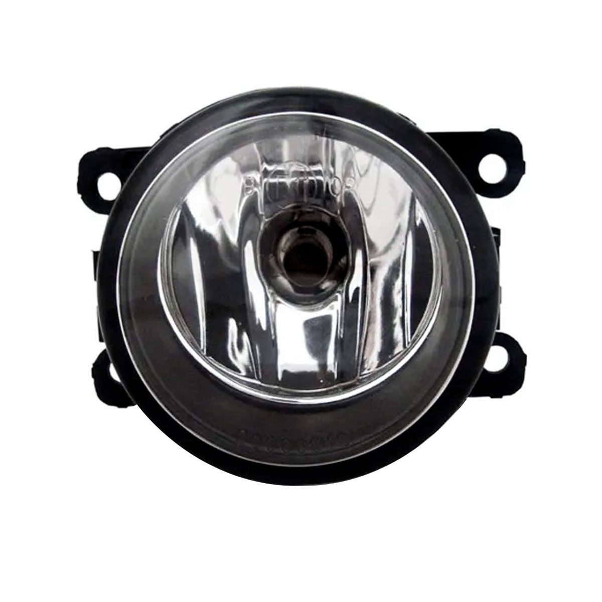 Farol de Milha Auxiliar Universal Direto Policarbonato Aro Prata Suits - FUN100