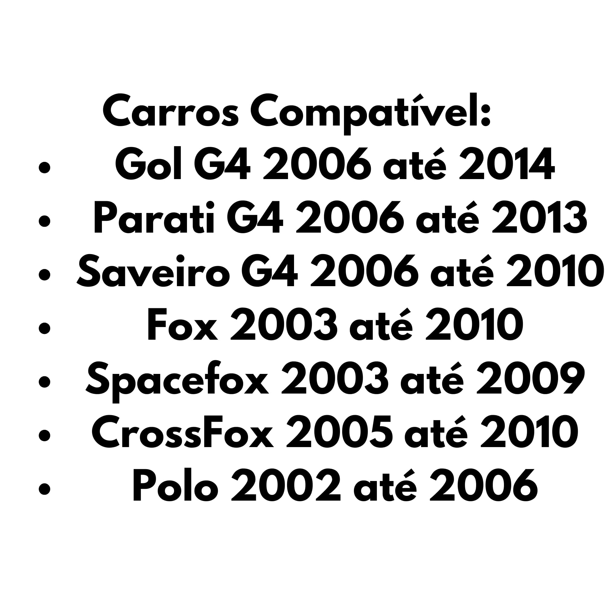 Farol de Milha Lado Direito Gol G4 2006/2014 Parati G4 2006/2013 Saveiro G4 2006/2010 Suits - FUN340