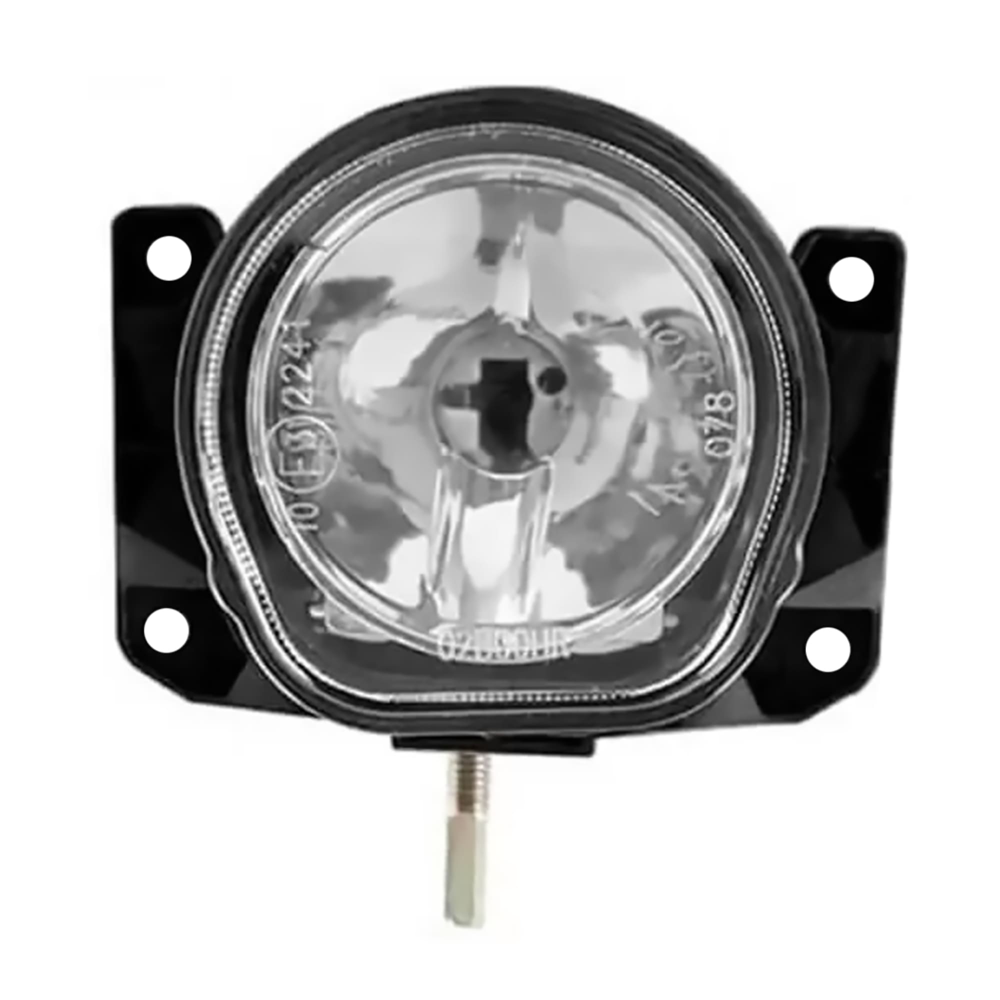 Farol de Milha Auxiliar Unitário Fiat com Suporte Universal Carro/Caminhonete Suits - FUN240