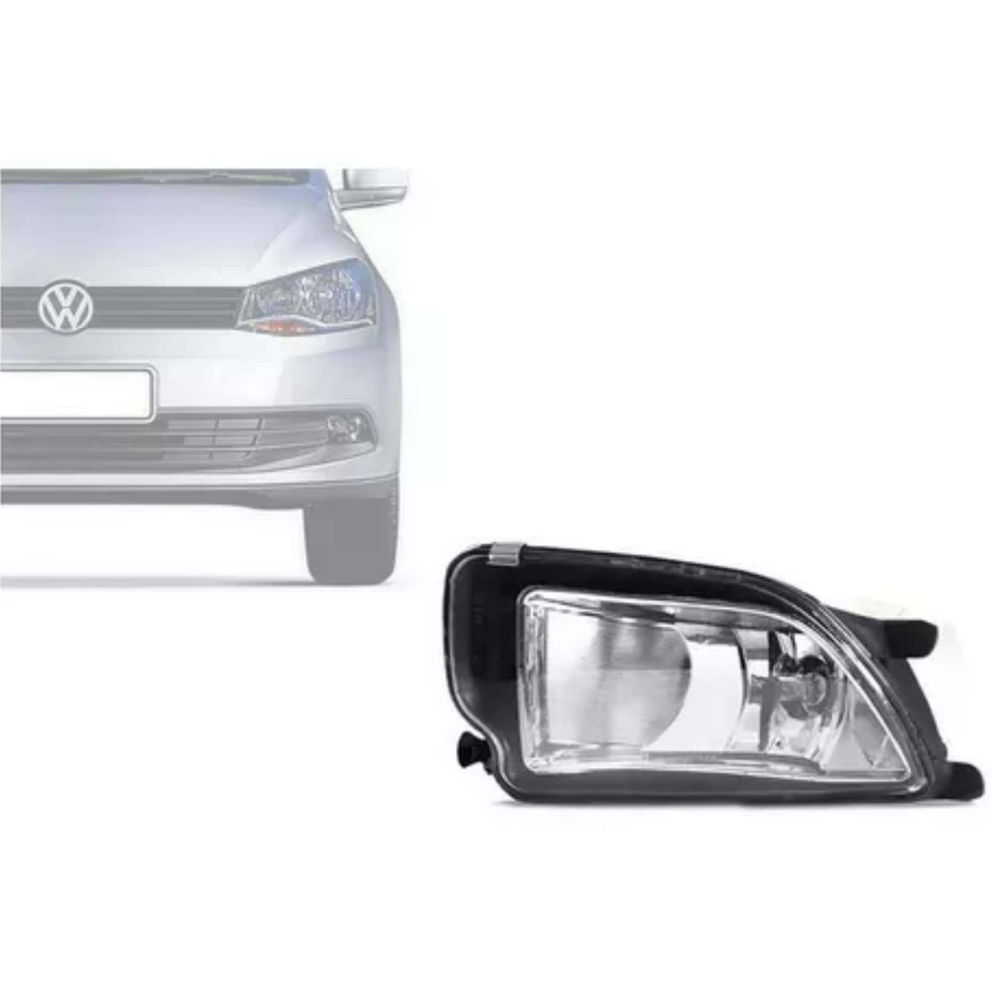 Farol de Milha Auxiliar Neblina Lado Esquerdo Gol G6 12/16 Voyage G6 13/16 35W Suits - FUN249/ FUN 315