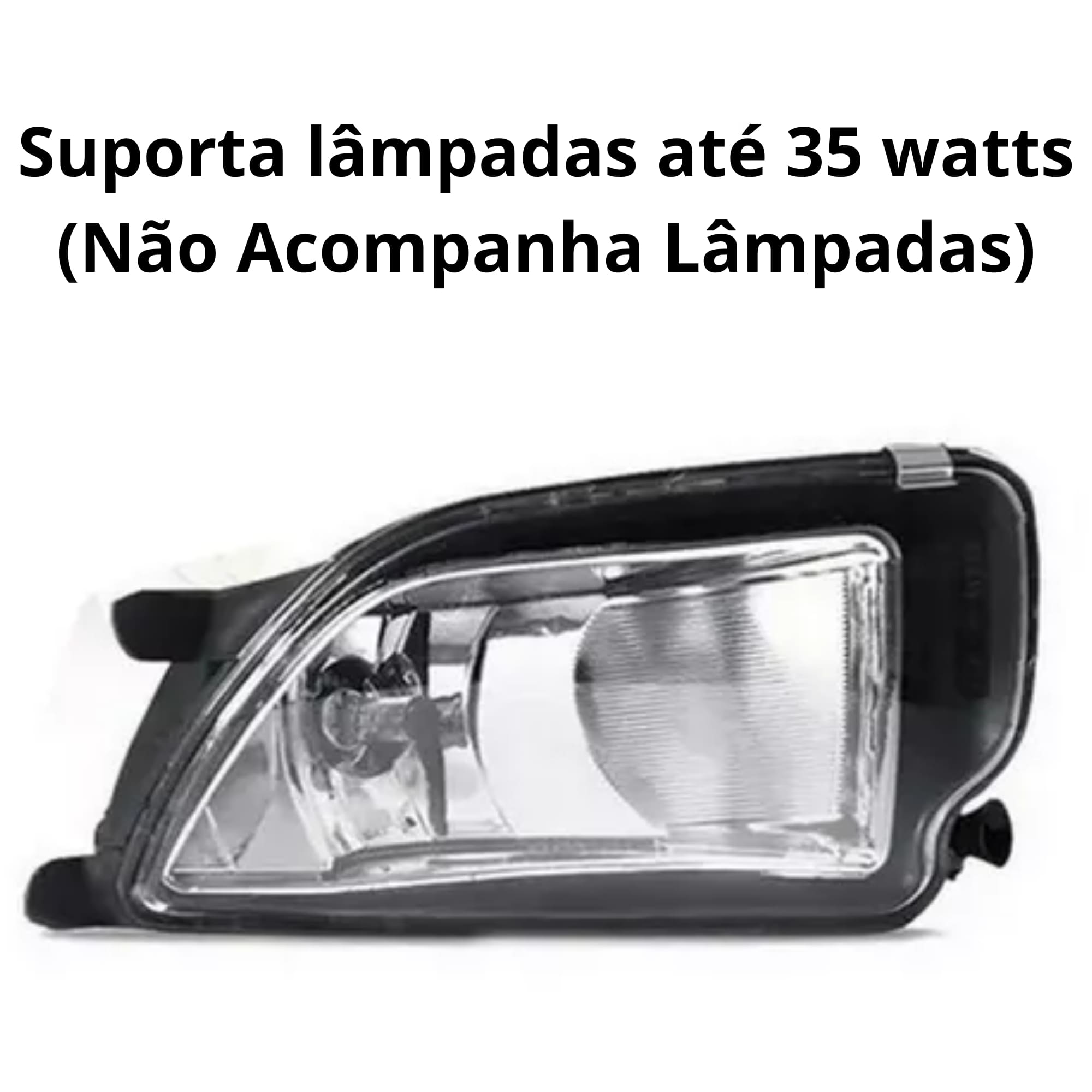 Farol de Milha Auxiliar Neblina Lado Direito Gol G6 2012 a 2016 Voyage G6 2013 a 2016 35 Watts Suits - FUN250