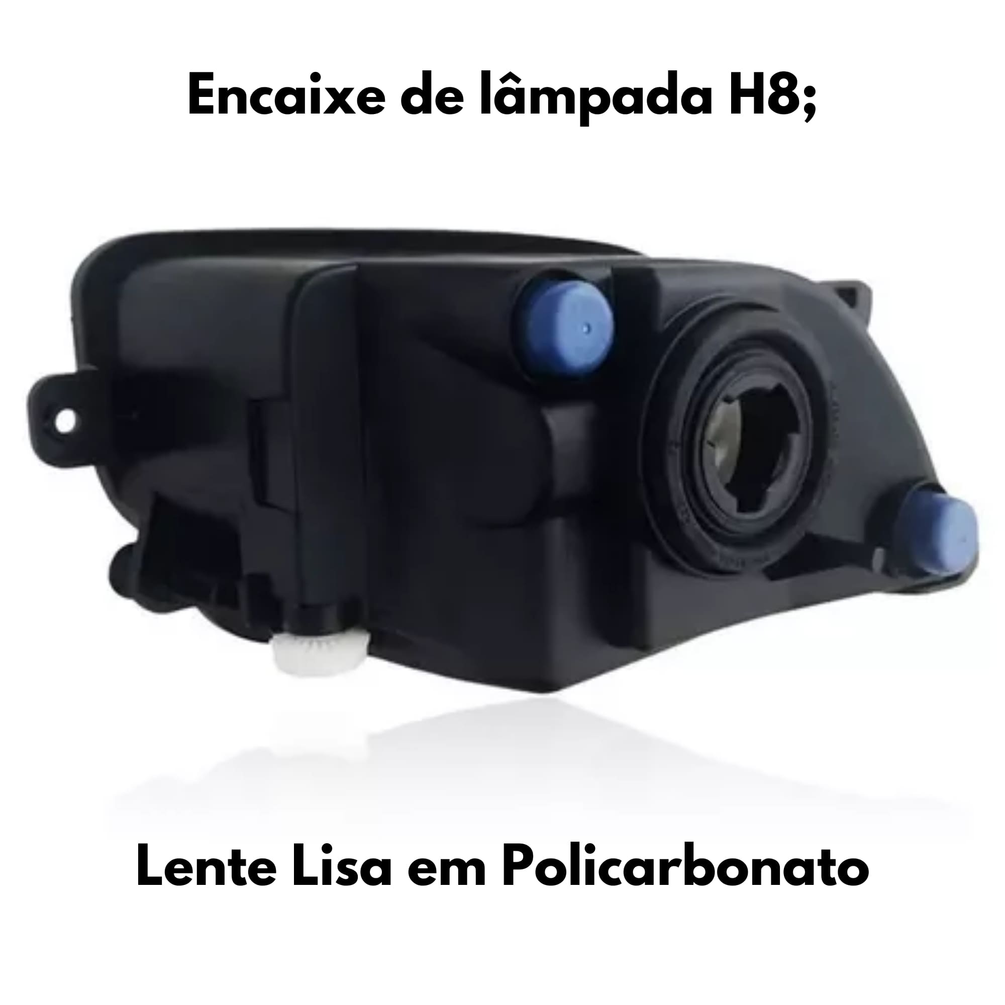 Farol de Milha Auxiliar Neblina Lado Direito Gol G6 2012 a 2016 Voyage G6 2013 a 2016 35 Watts Suits - FUN250