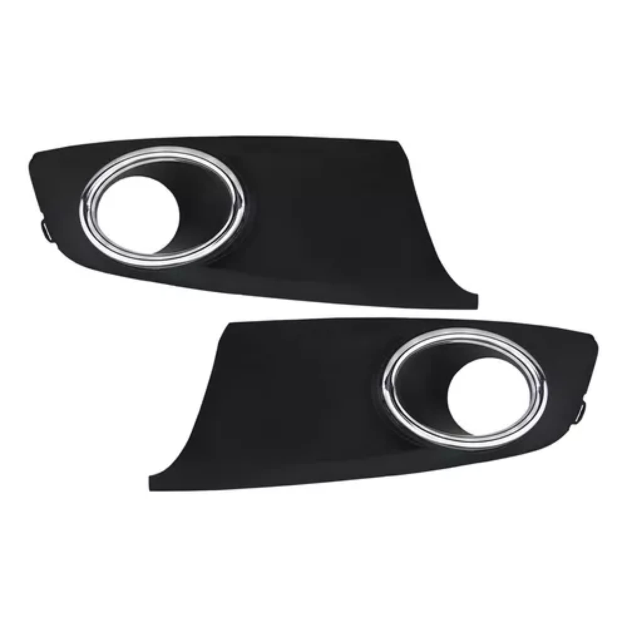 Kit Farol de Milha Fox 2010 até 2013 Moldura Cromo Botão Tic Tac 2 Pinos Suits - STS049VW