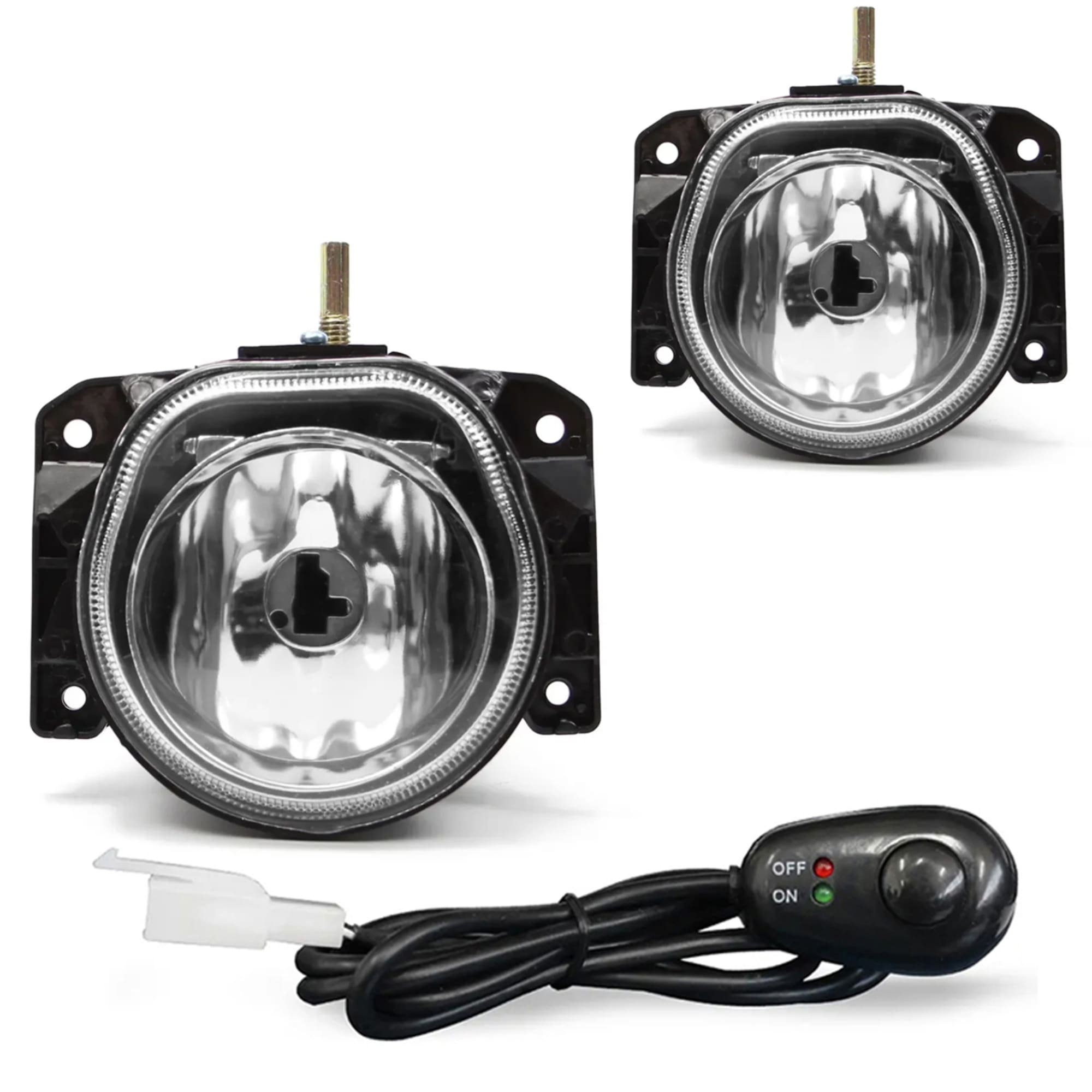 Kit Farol de Milha Ducato 2005/2009 Boxer/Jumper 2005/2014 Botão Alternativo Colante Suits - STS131FT