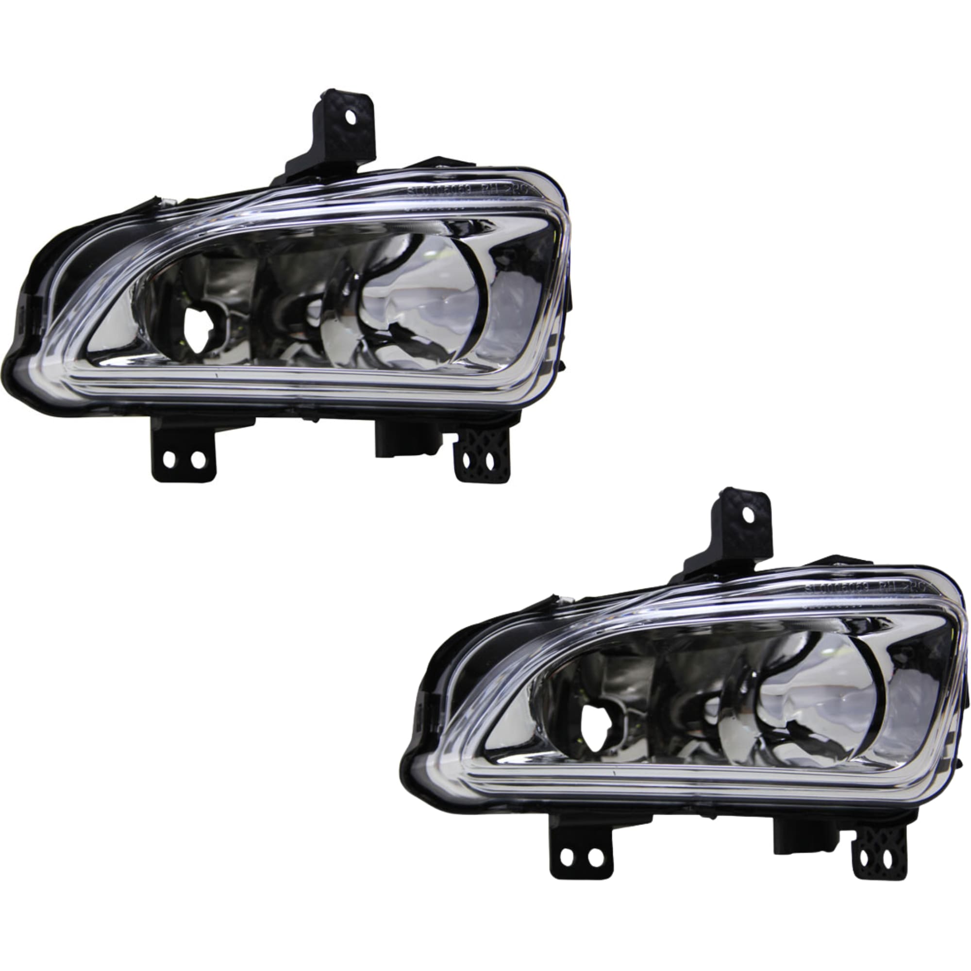 Kit Farol de Milha Strada 2020 a 2022 Lente Acrílico Endurance Botão Original Suits - STS132FT
