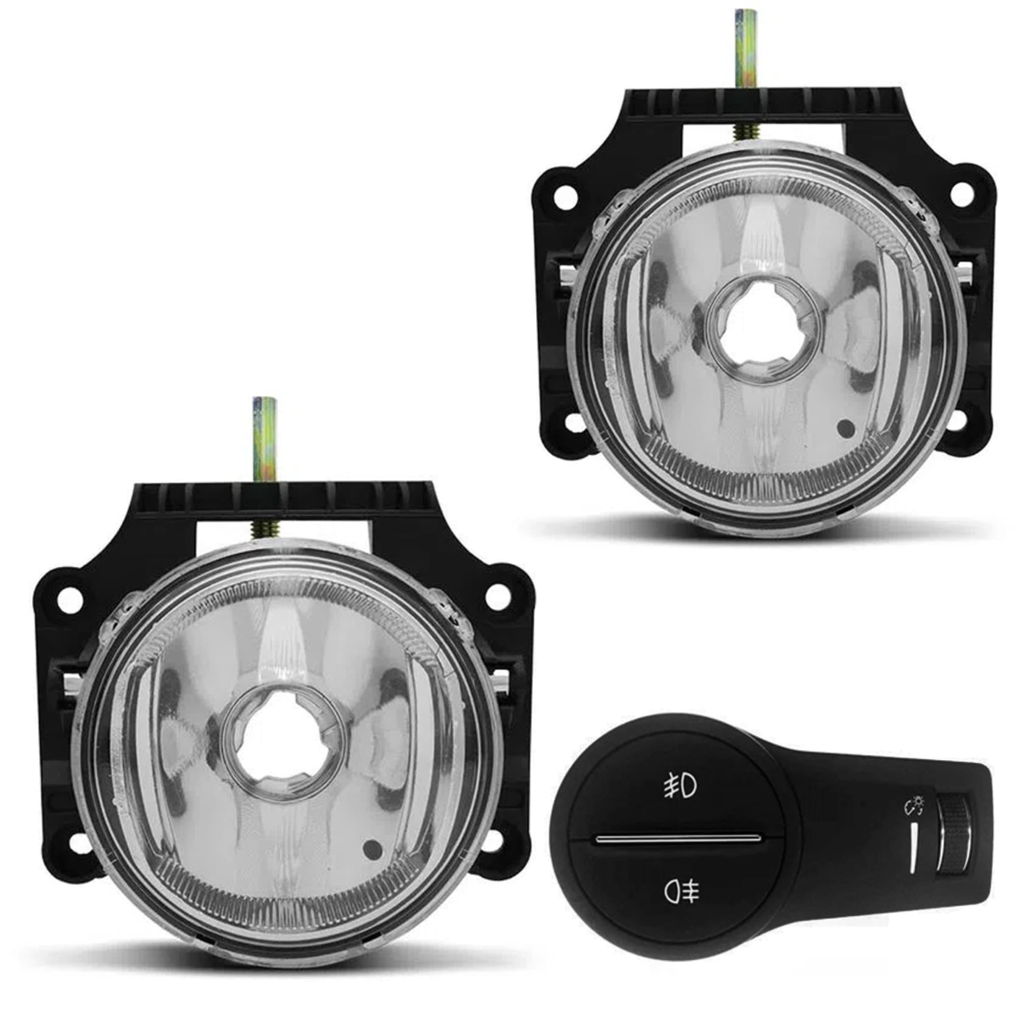 Kit Farol de Milha Toro 2016 + Lente de Vidro Sem Moldura Modelo Original Suits -  STS150FT