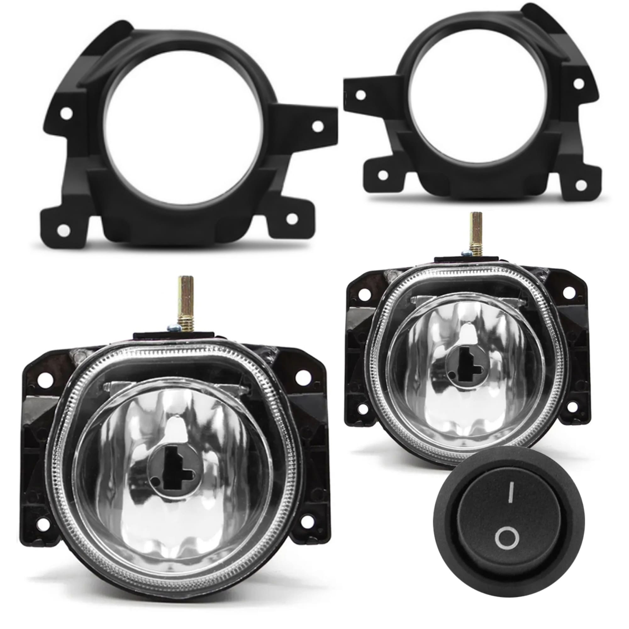 Kit Farol de Milha Strada Working 2014/2020 c/ Suporte INT BT TIC TAC s/ Led Suits - STS155FT
