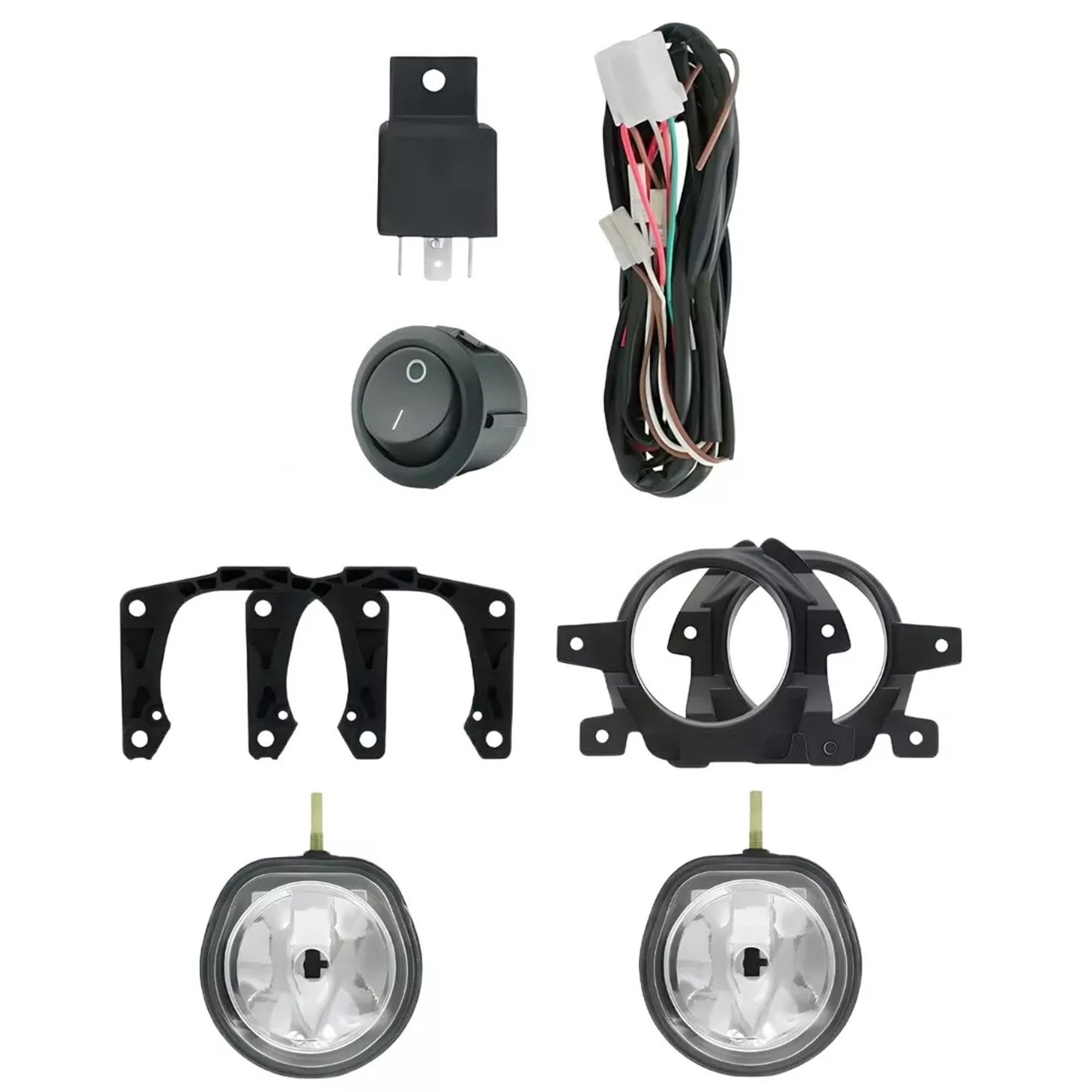 Kit Farol de Milha Strada Working 2014/2020 c/ Suporte INT BT TIC TAC s/ Led Suits - STS155FT