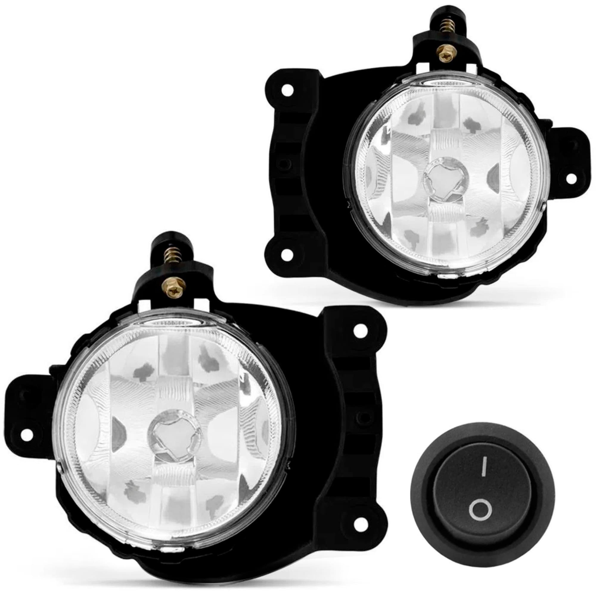 Kit Farol de Milha Onix Prisma Cobalt Spin sem Moldura Alternativo TicTac sem LED Suits - STS716CV