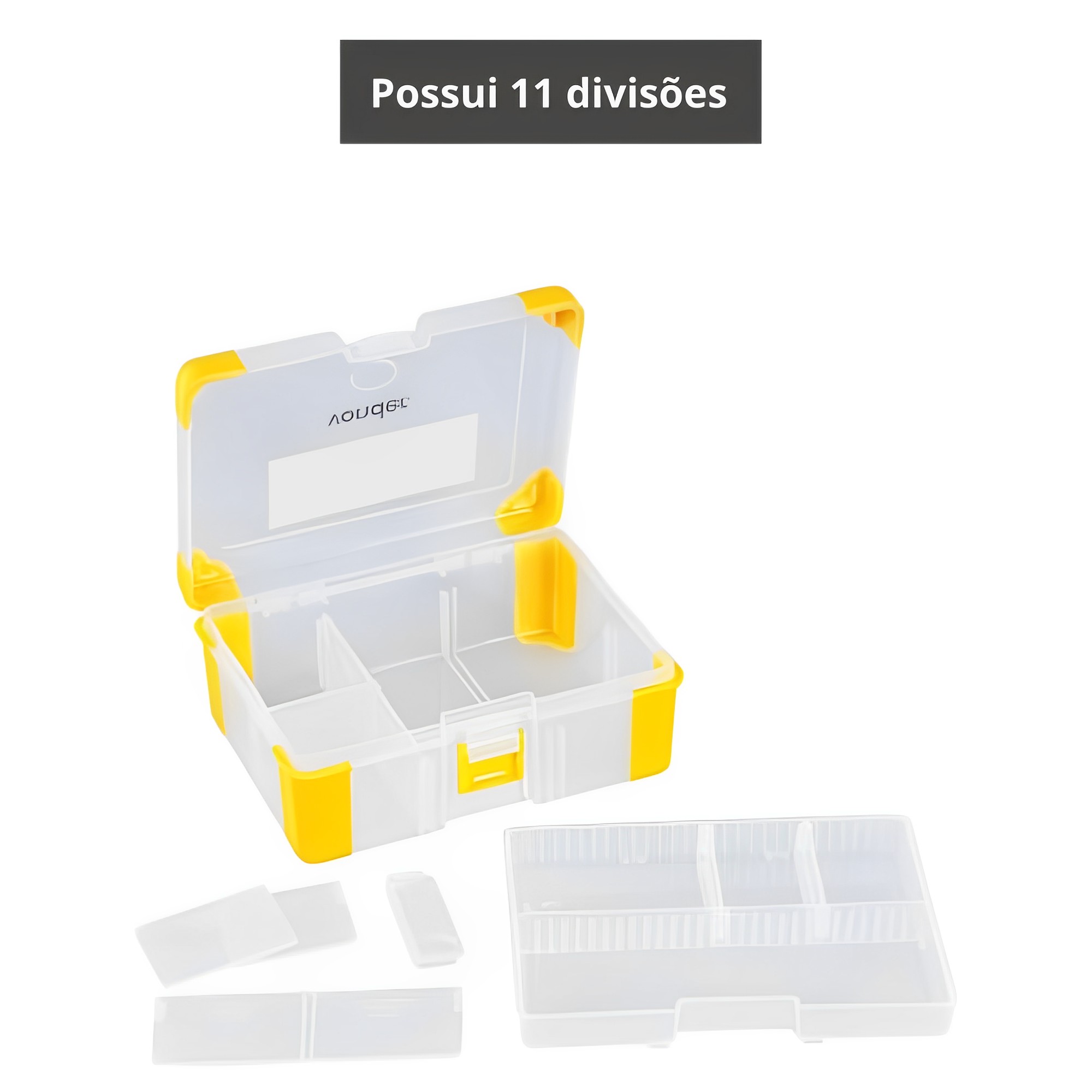 Caixa Organizadora com Gavetas Plástico Vonder OPV 080 17x12,5x6,5cm - 6108080000
