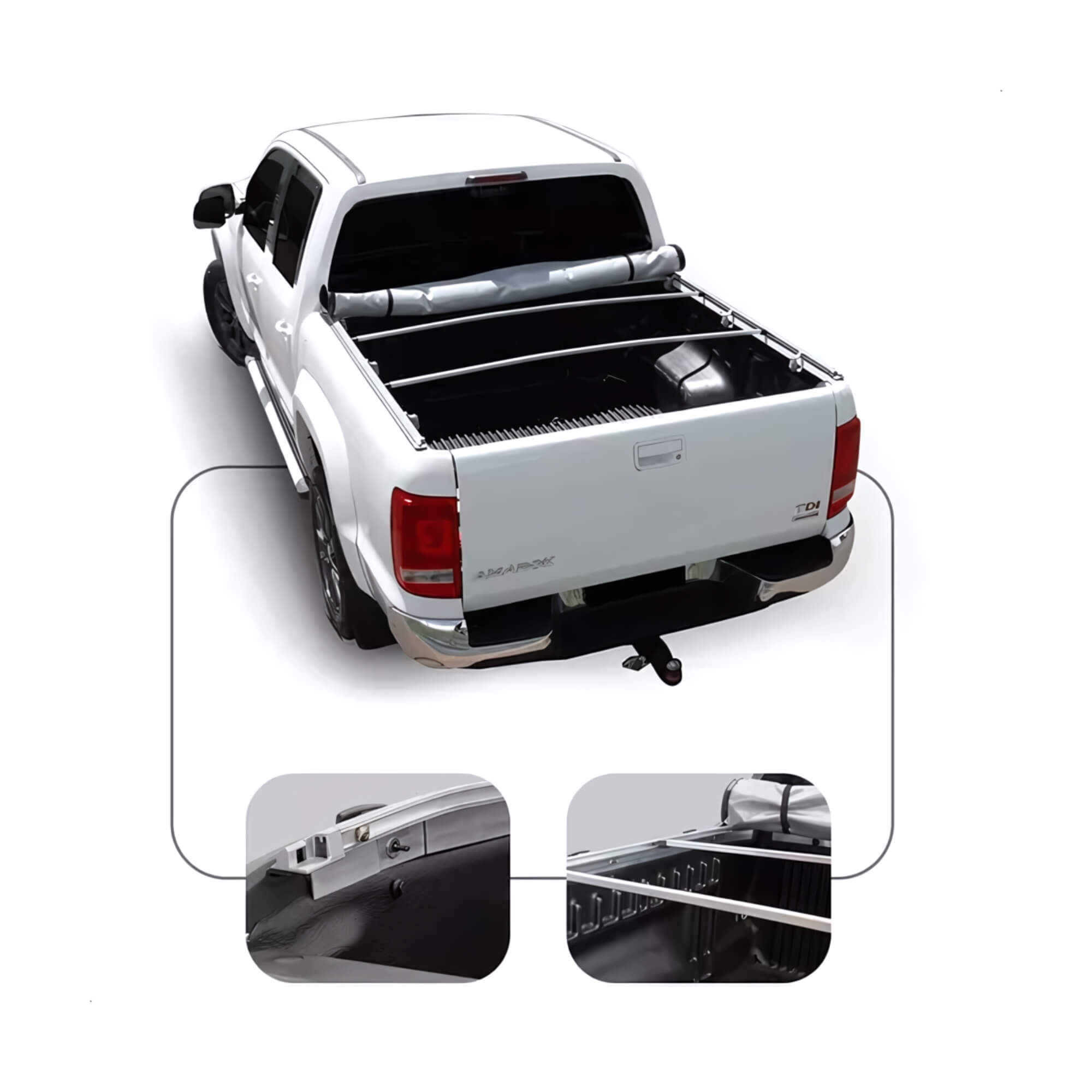 Capota Marítima Amarok Cabine Dupla 2010 até 2023 FF160 Flash Cover - FC05020589